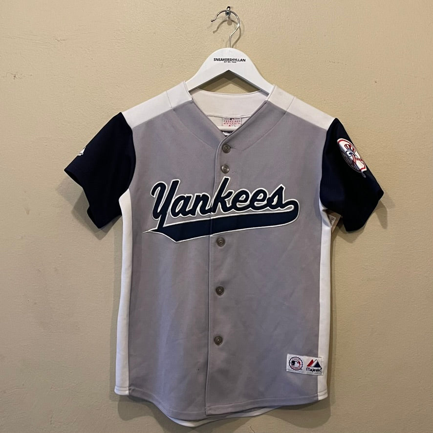 Majestic New York Yankees Jeter #2 Baseball Jersey (Youth)