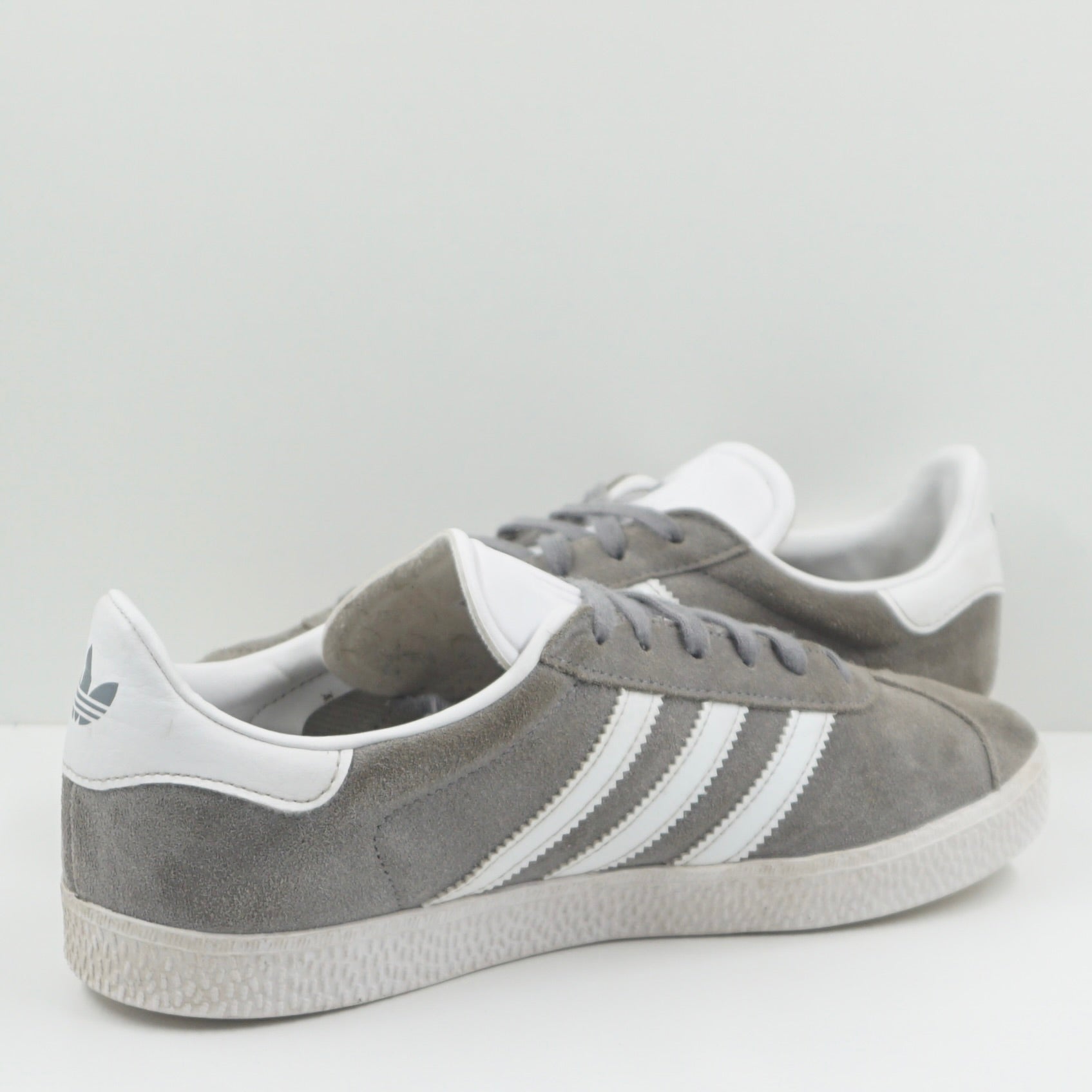Adidas Gazelle Grey Cloud White Gold Metallic (GS)