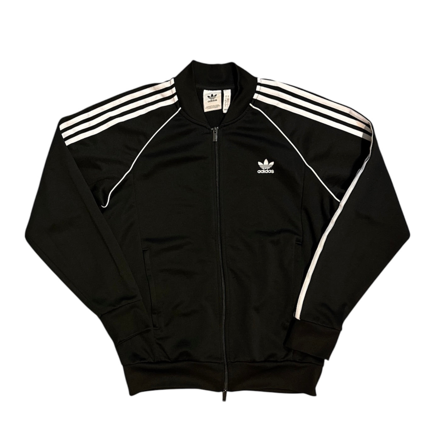 adidas gazelle silver green womens Adidas Originals Beckenbauer Track Top Jersey II5763 black white men's main image 0