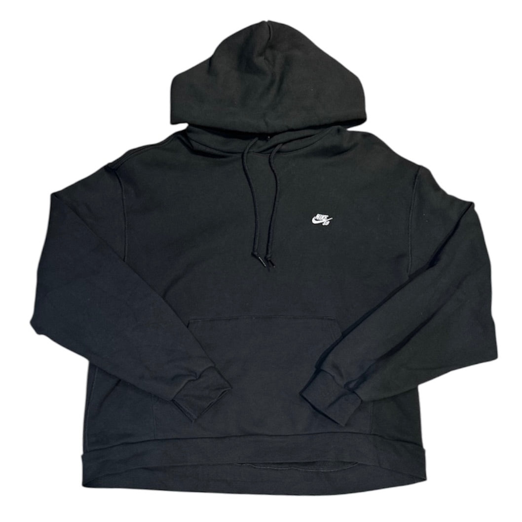 Nike SB Fleece Pullover Skate Black Hoodie