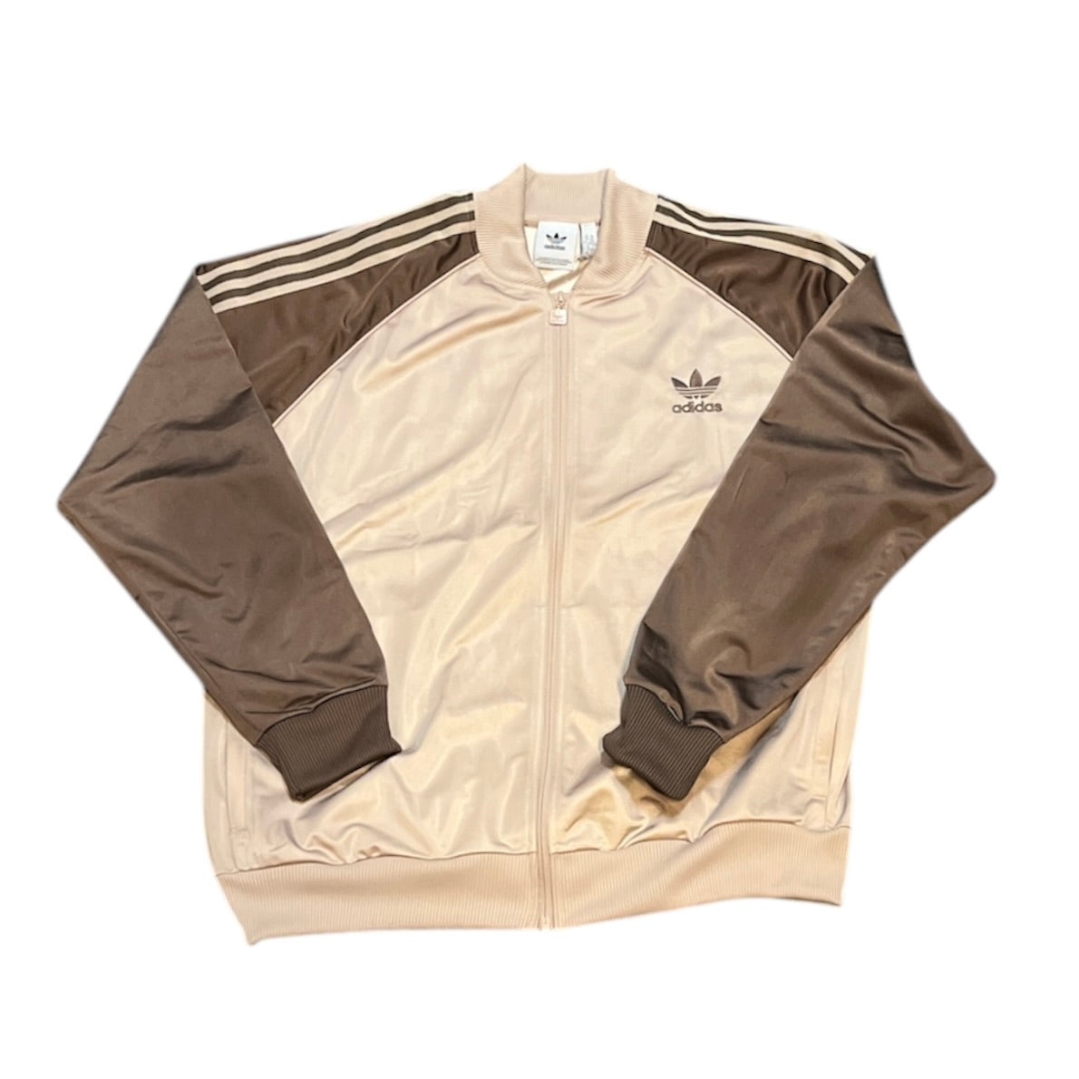 Adidas SST Wonder Taupe Brown Track Top