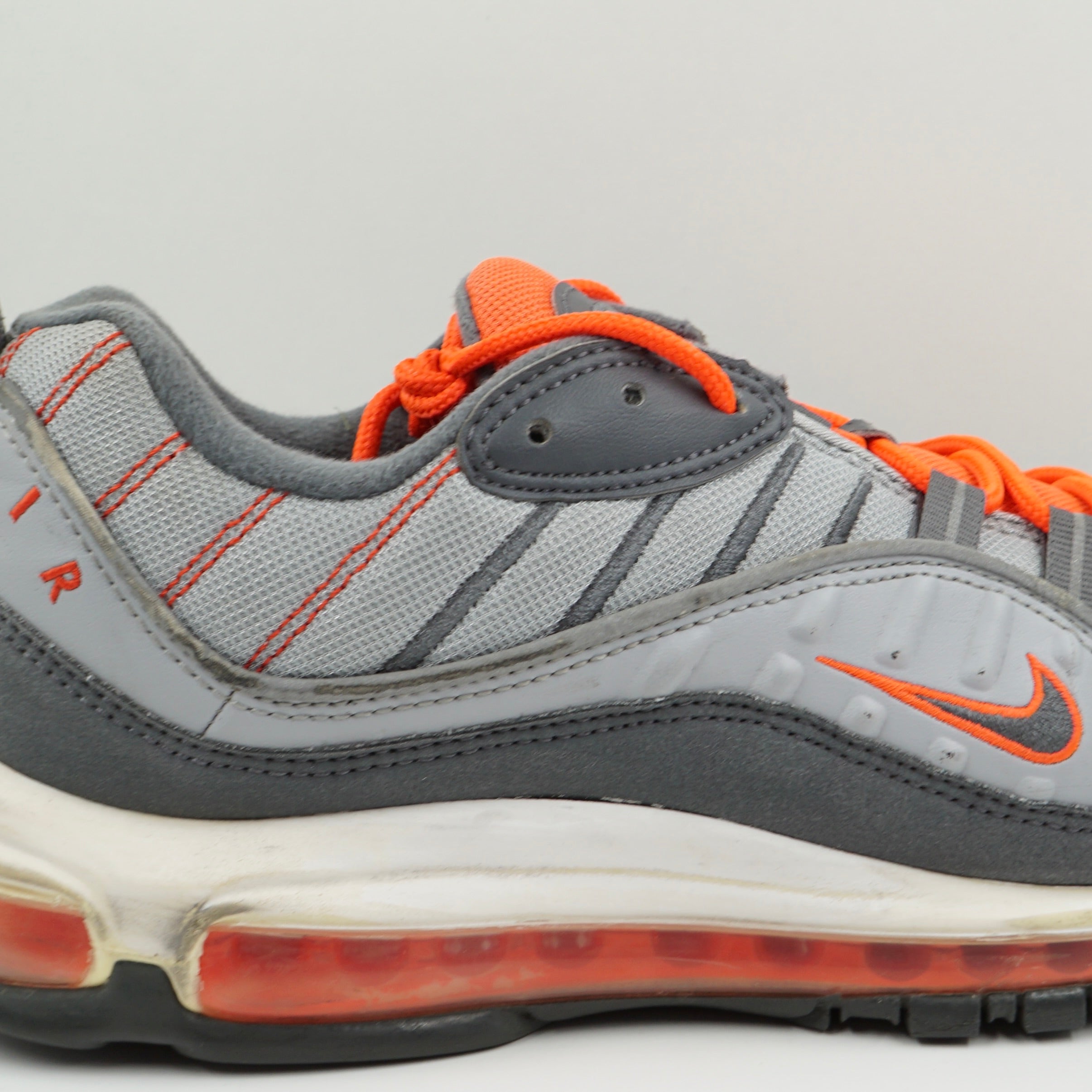 Nike Air Max 98 Wolf Grey Total Crimson