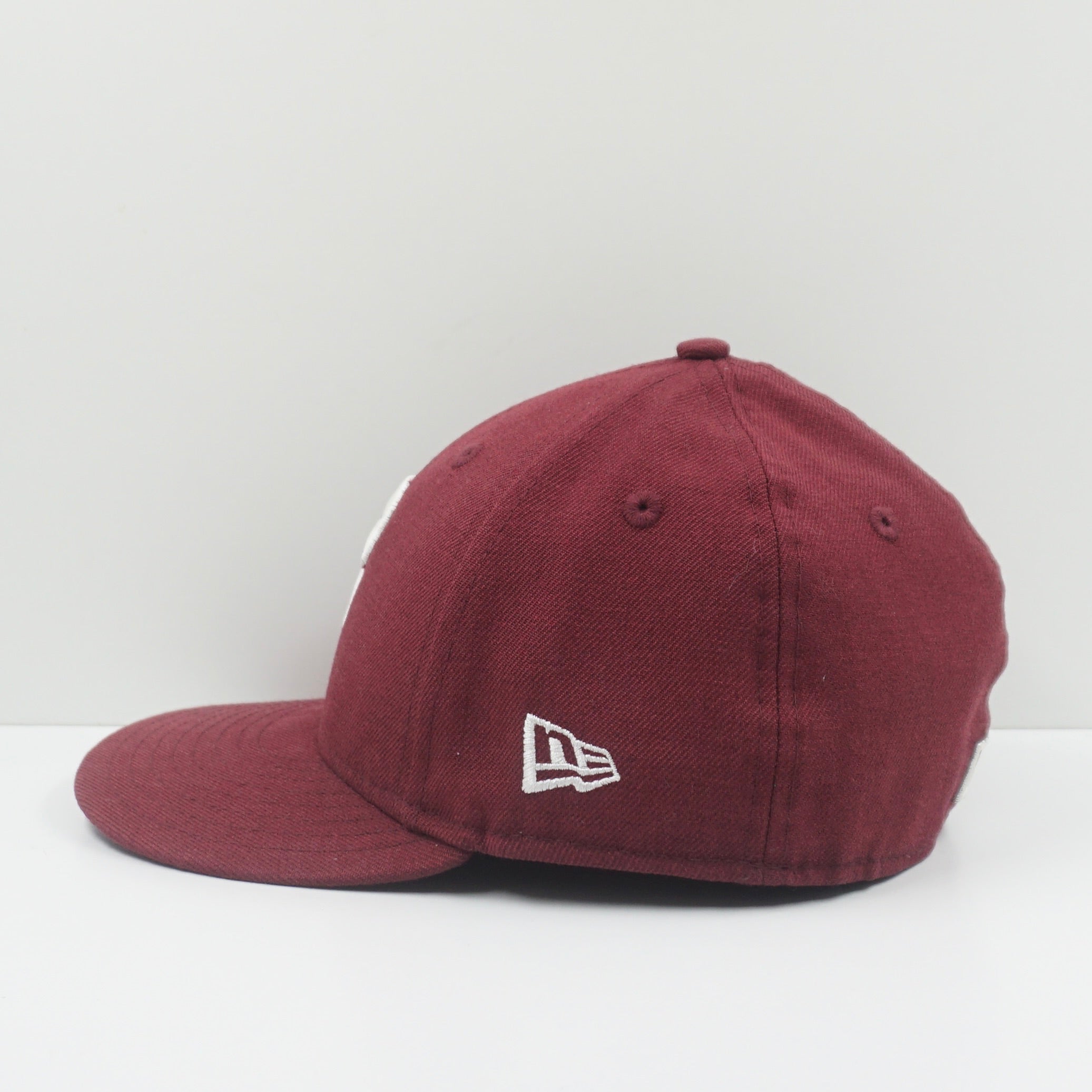 New Era Cooperstown Phillies Burgundy Fitted Cap