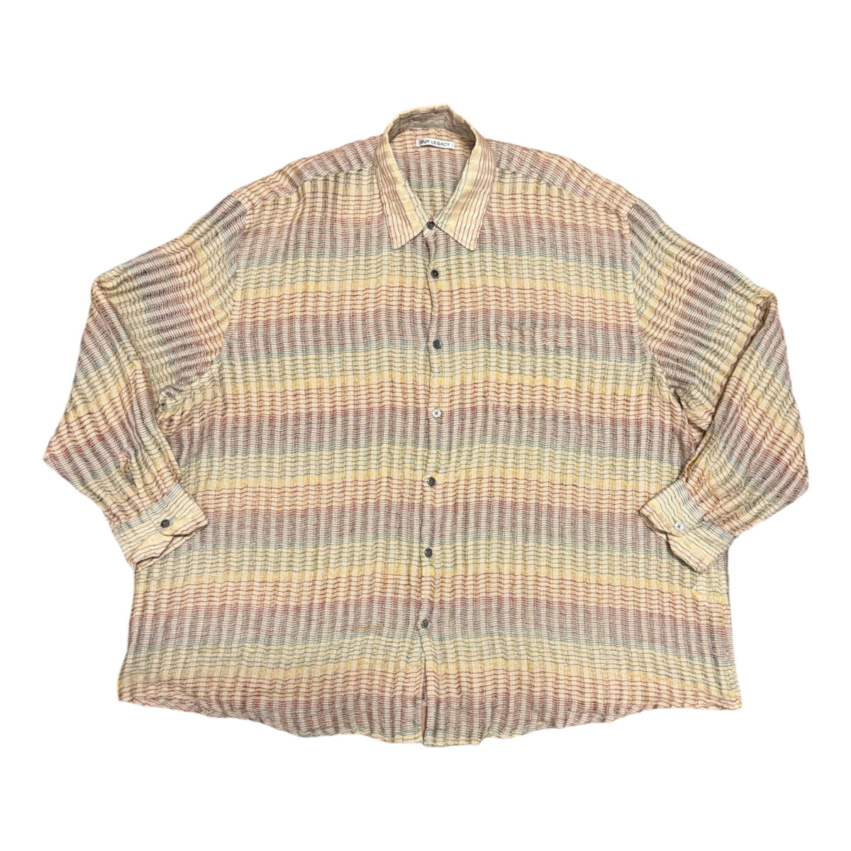 Our Legacy Borrowed Red Stripe Shirt