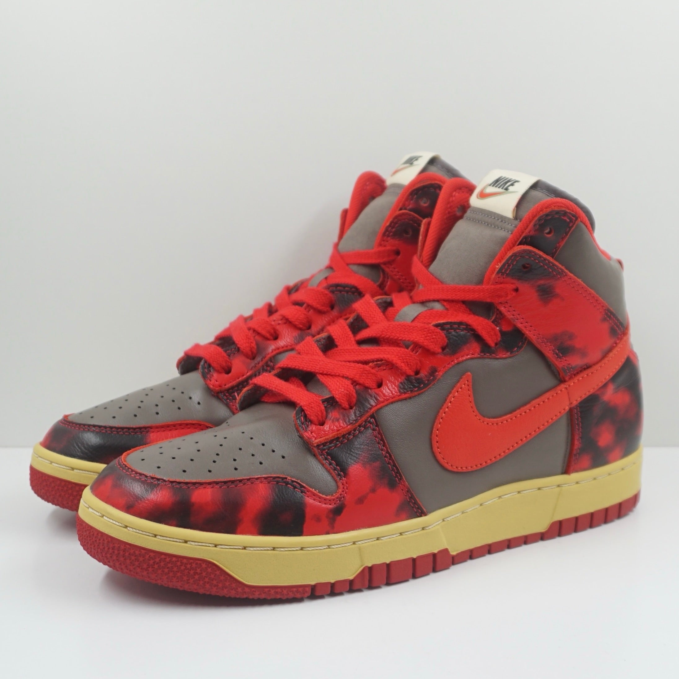 Nike Dunk High 1985 Red Acid Wash