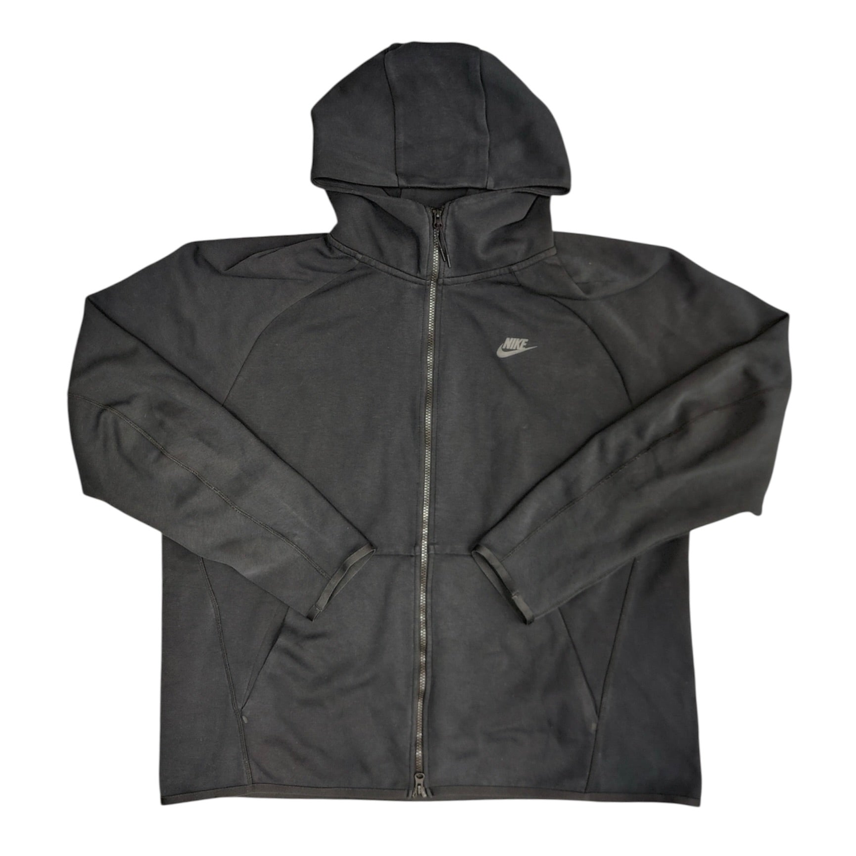 Nike Sportswear Tech Fleece Full Zip Black Hoodie