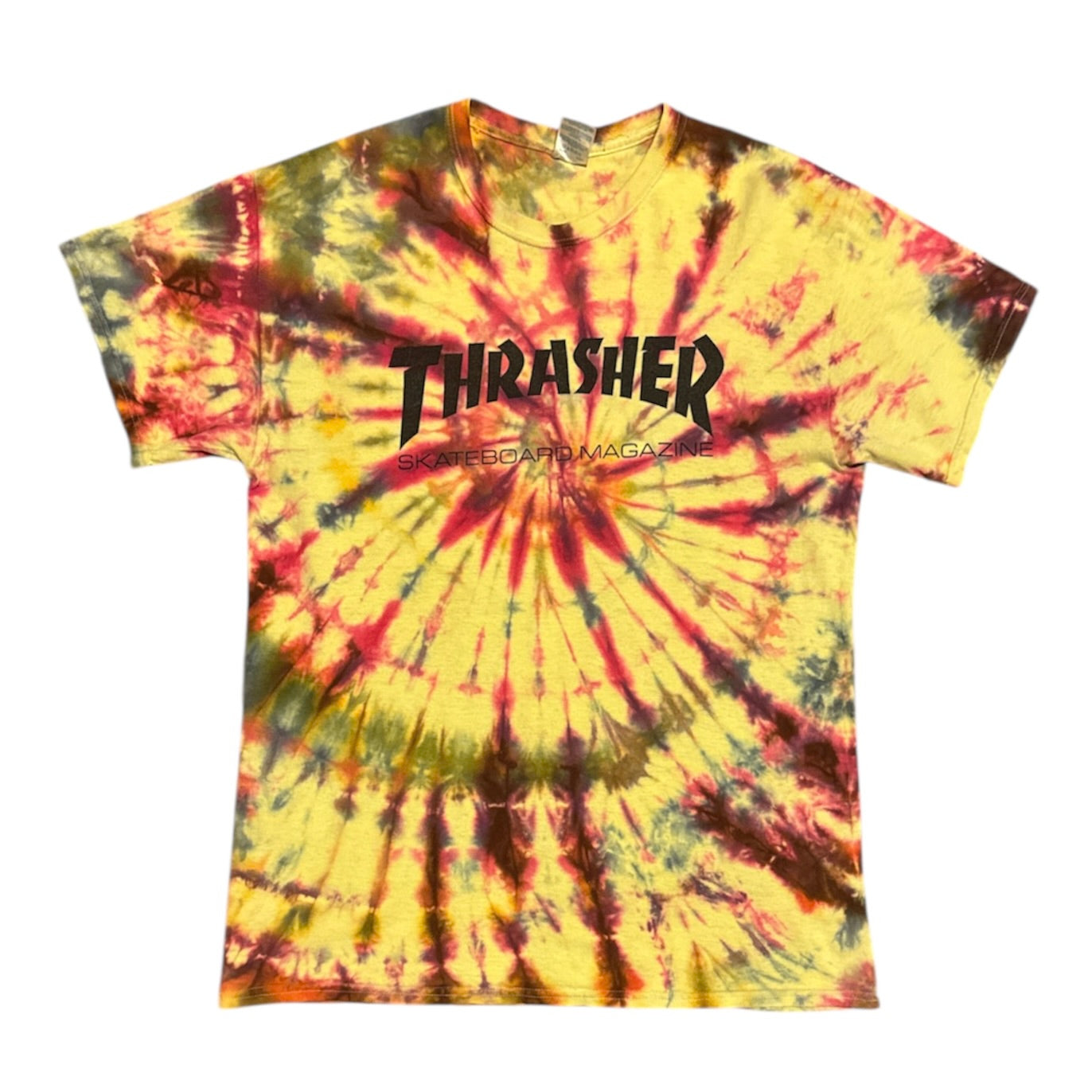 Thrasher Logo Tie Dye Tshirt