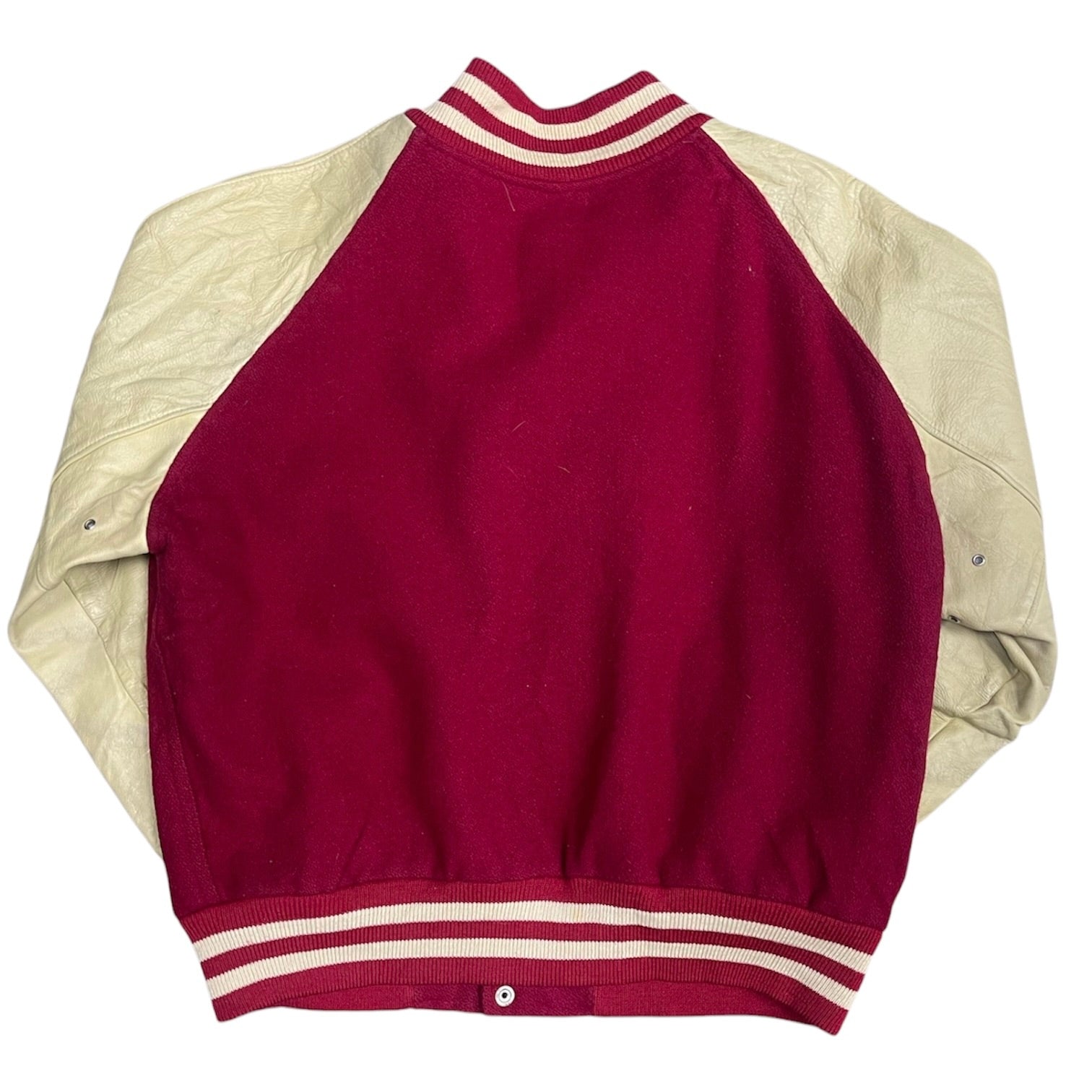 Red Tan Varsity Jacket