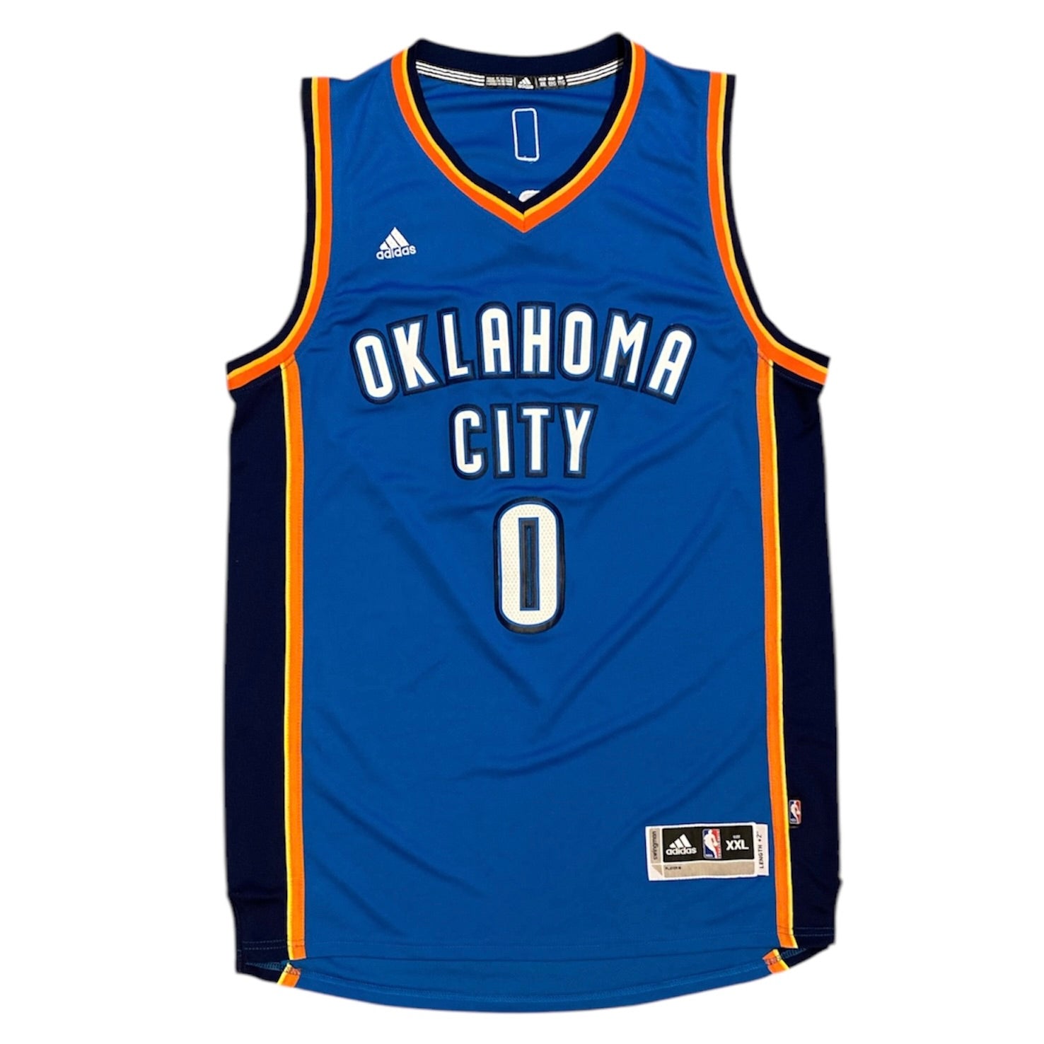 Adidas NBA Oklahoma City Thunder Russell Westbrook #0 Basketball Jersey