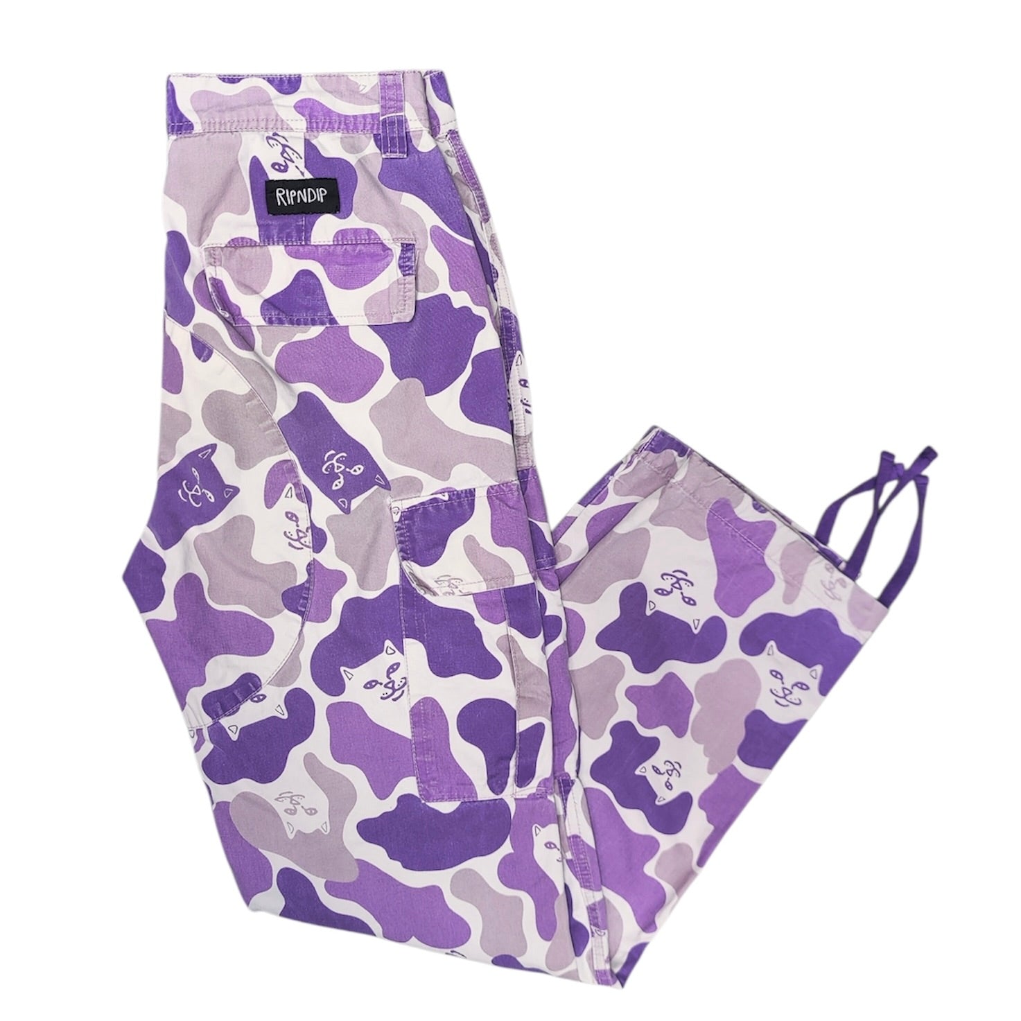Rip n Dip Purple Camo Pants