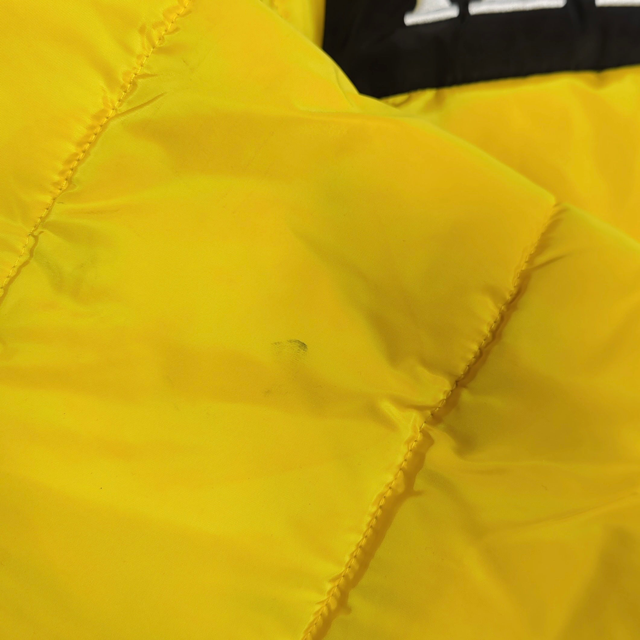 Karl Kani Yellow Black Padded Jacket