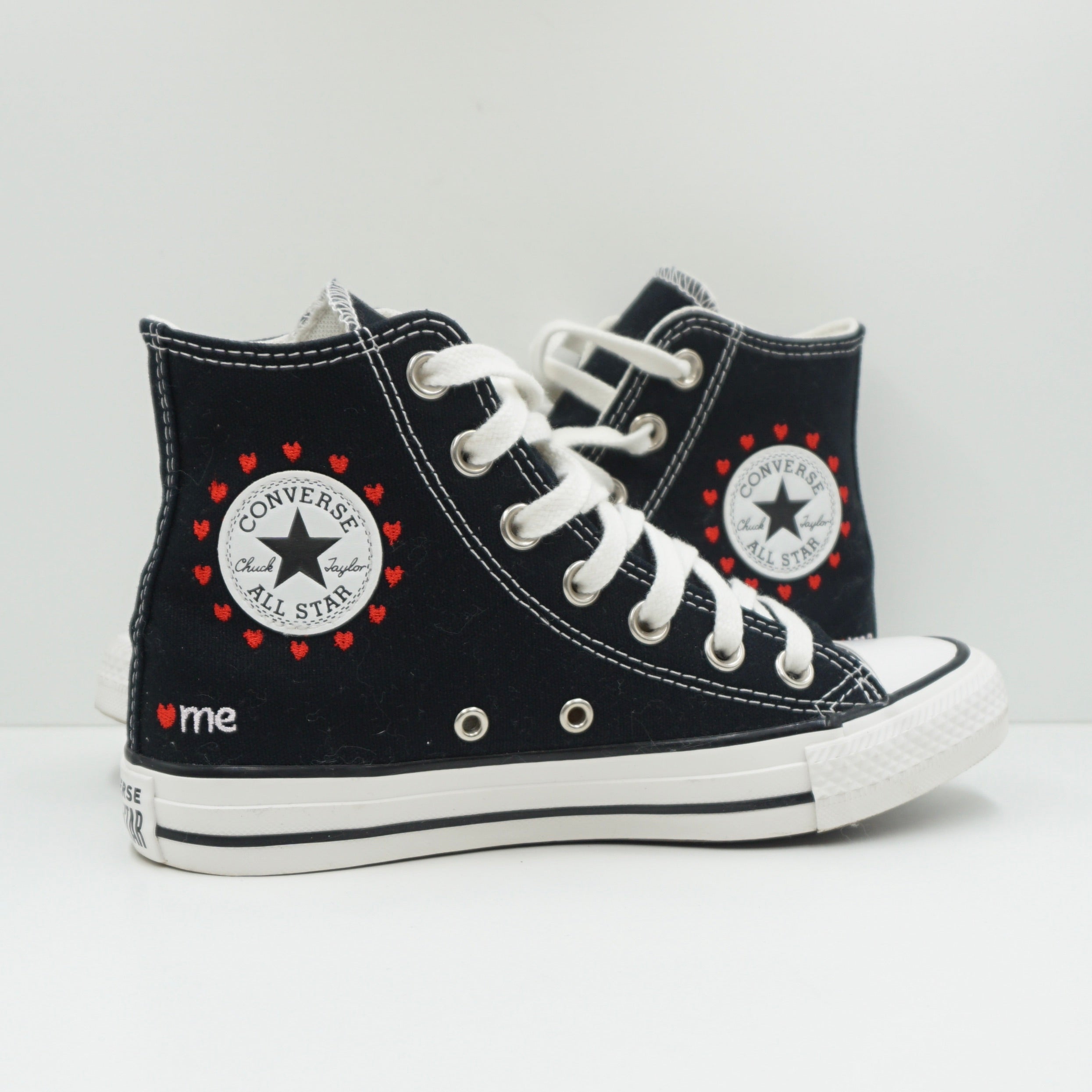 Converse Chuck Taylor All Star high Embroidered Hearts (W)