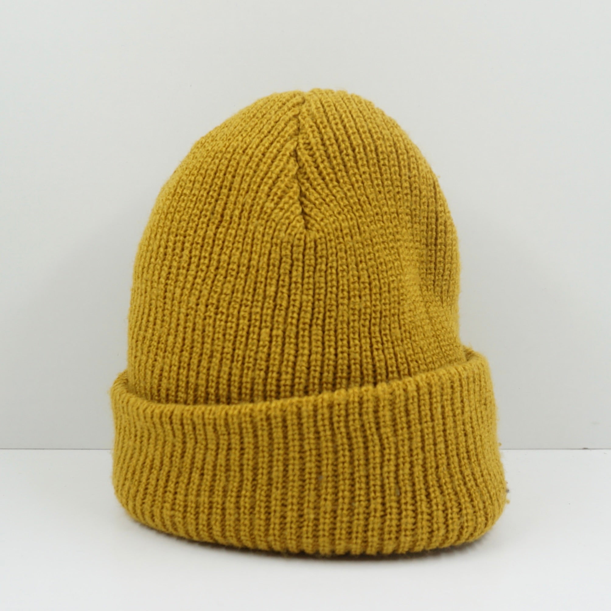 Spitfire Knitted Yellow Beanie