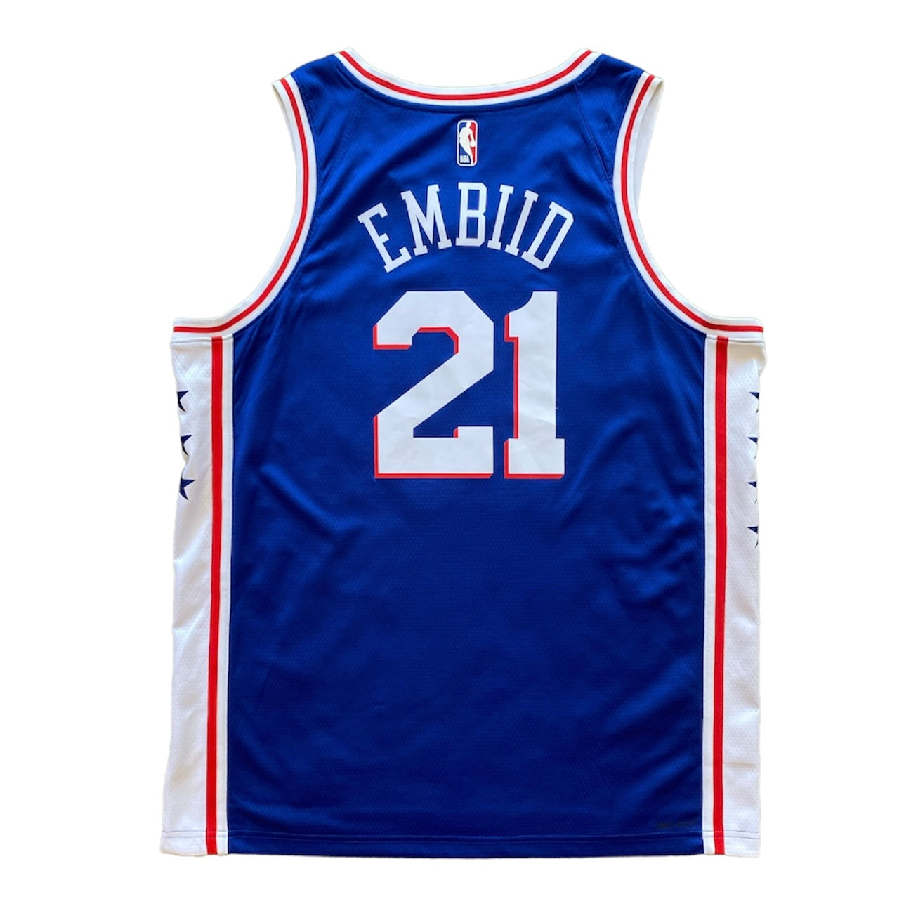 Nike Philadelphia 76ers Joel Embiid Basketball Jersey Shorts Set