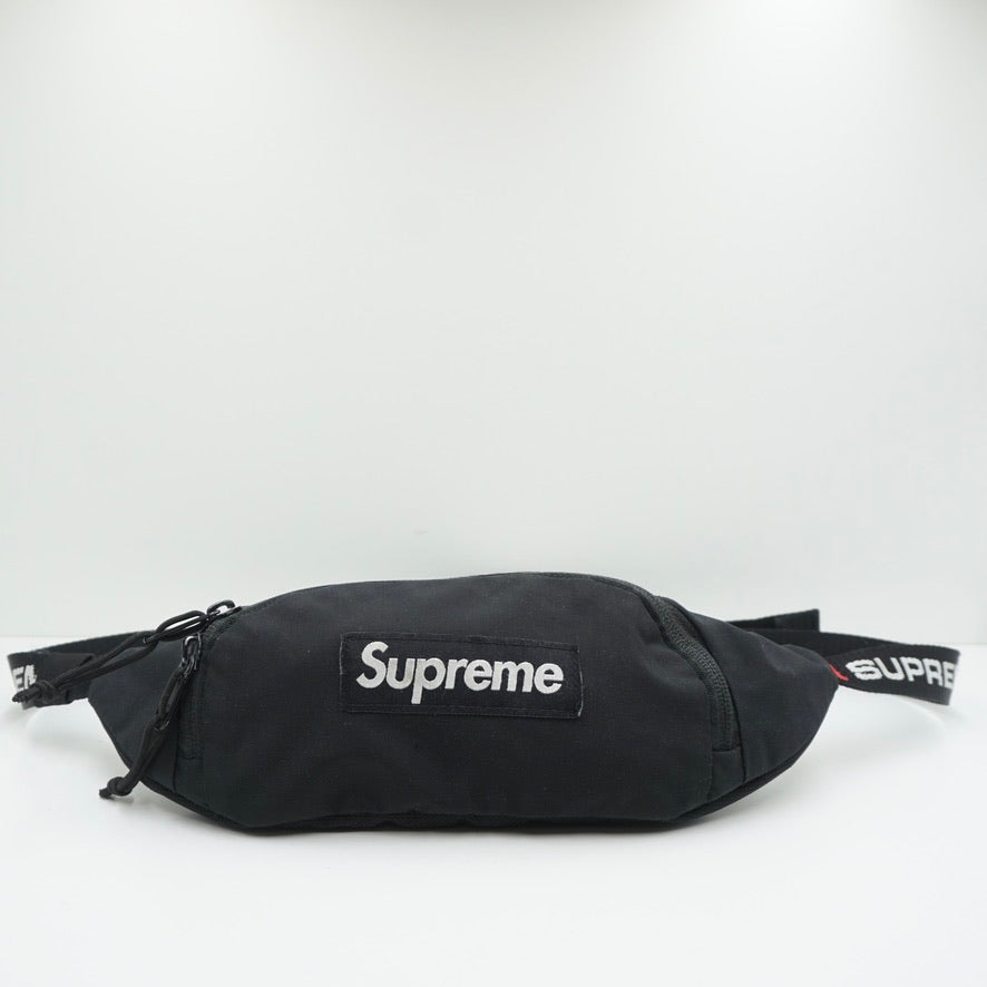 Supreme Small Waist Black Bag (FW22)