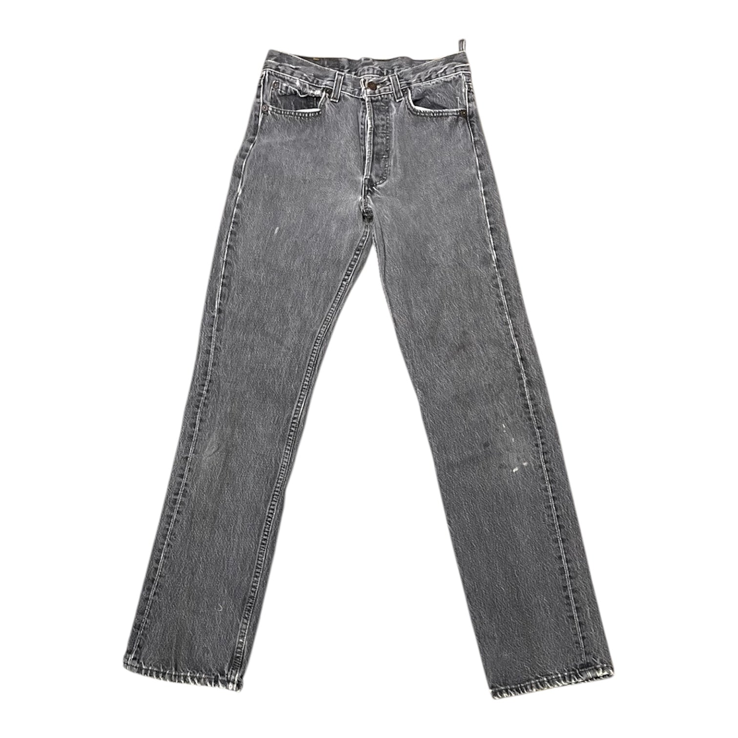 Vintage Levis Grey 501 Jeans
