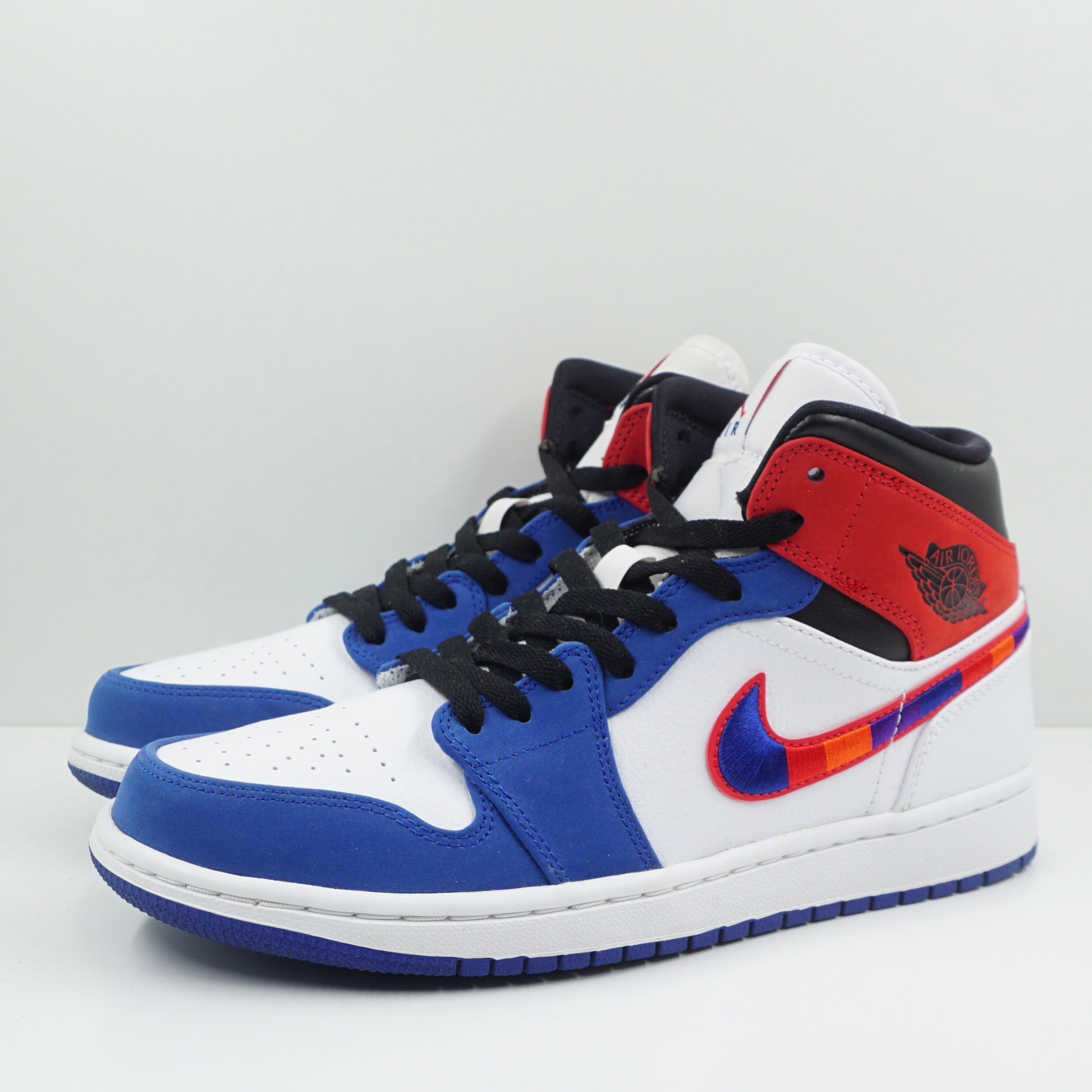 Jordan 1 Mid Multi-Color Swoosh