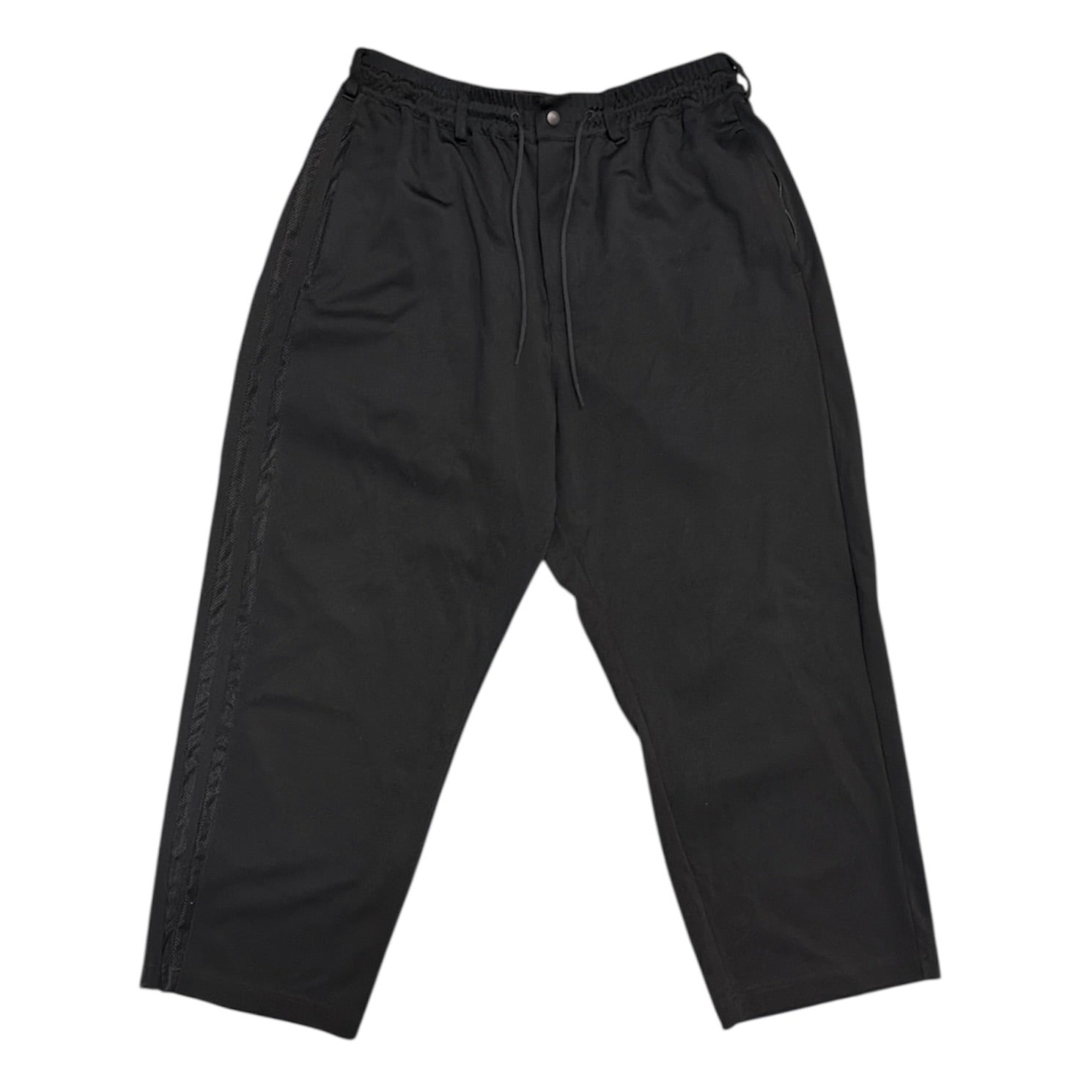 Adidas Y-3 Mesh Stripes Black Track Pants