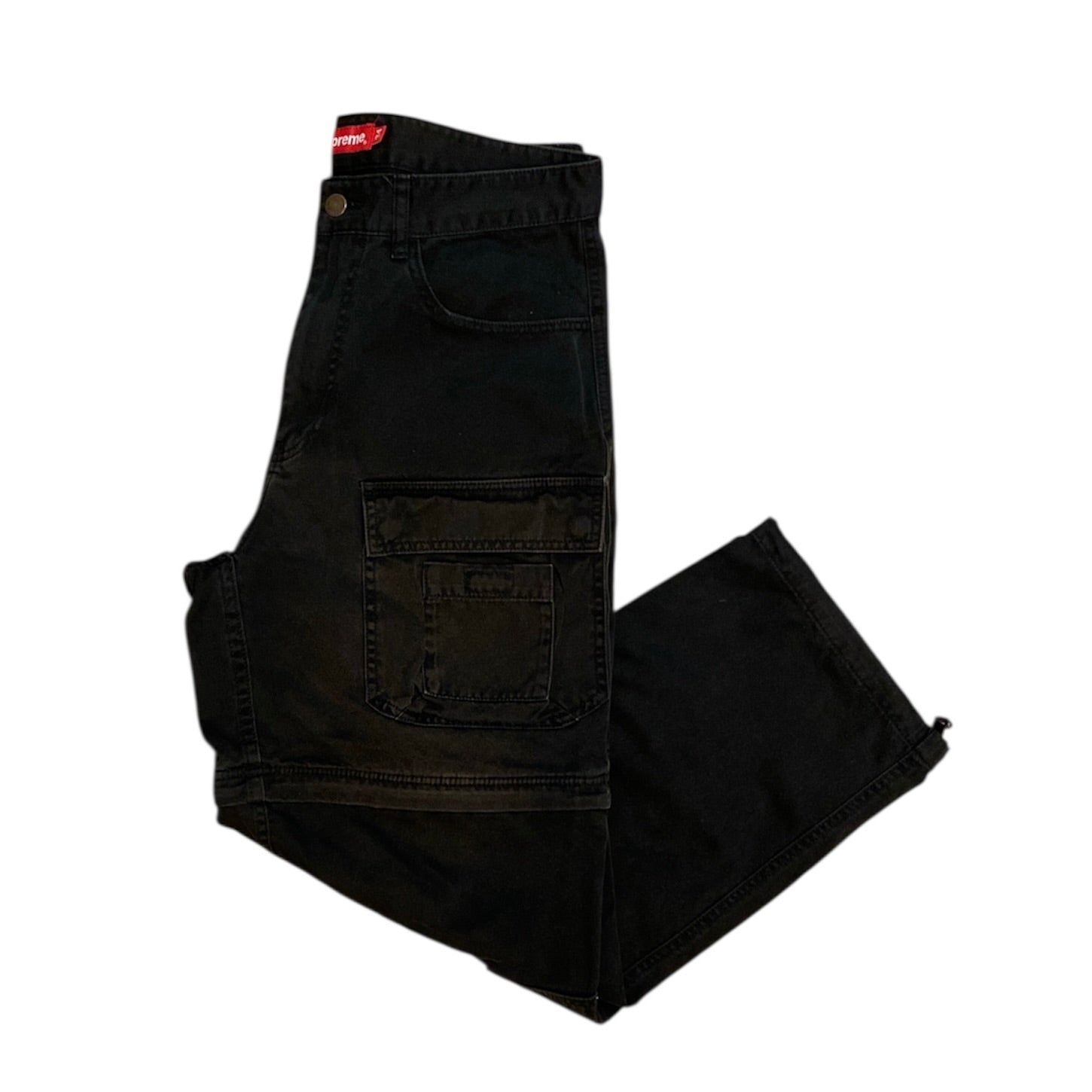 Supreme FW21 Zip-Off Utility Black Pants