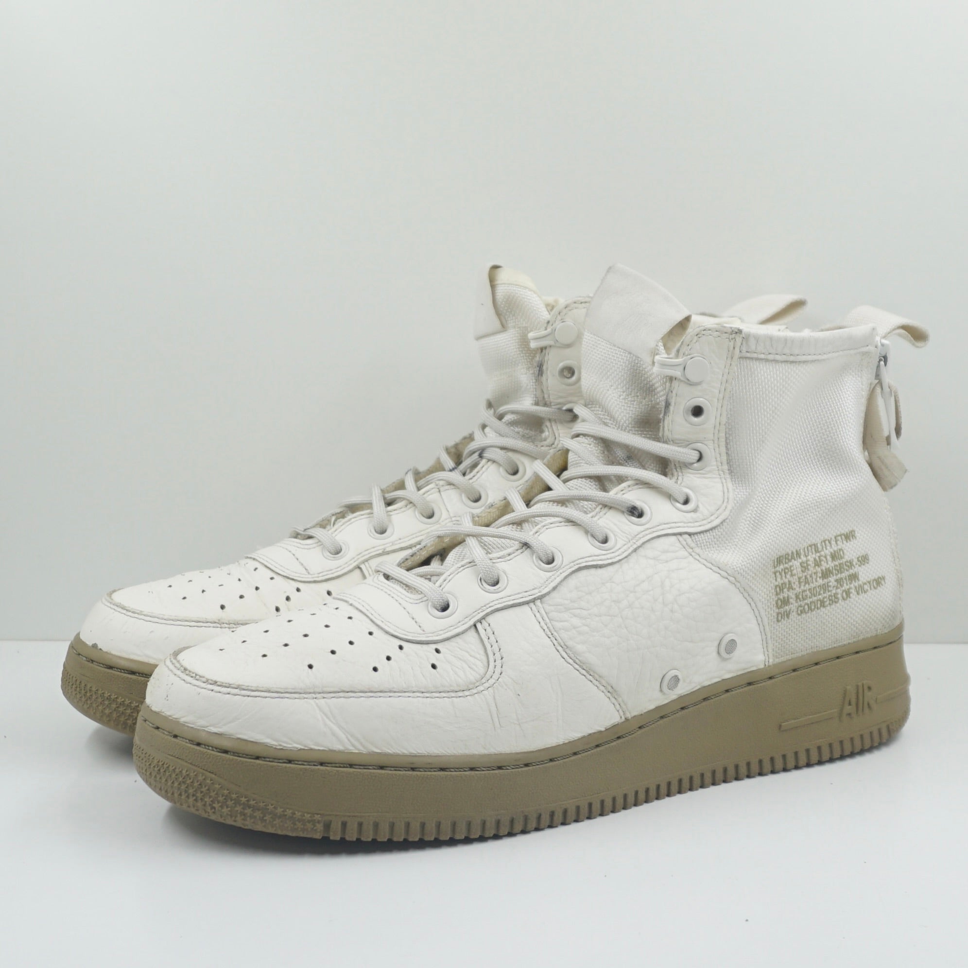 Nike SF Air Force 1 Mid Ivory Olive