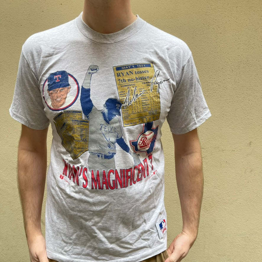 Nutmeg Made In USA Ryans Magnificent 7 1991 Tshirt