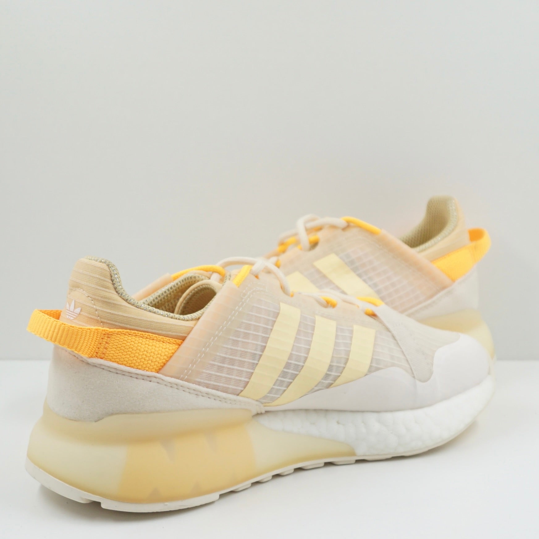Adidas ZX 2K Boost Pure Wonder White Orange Tint
