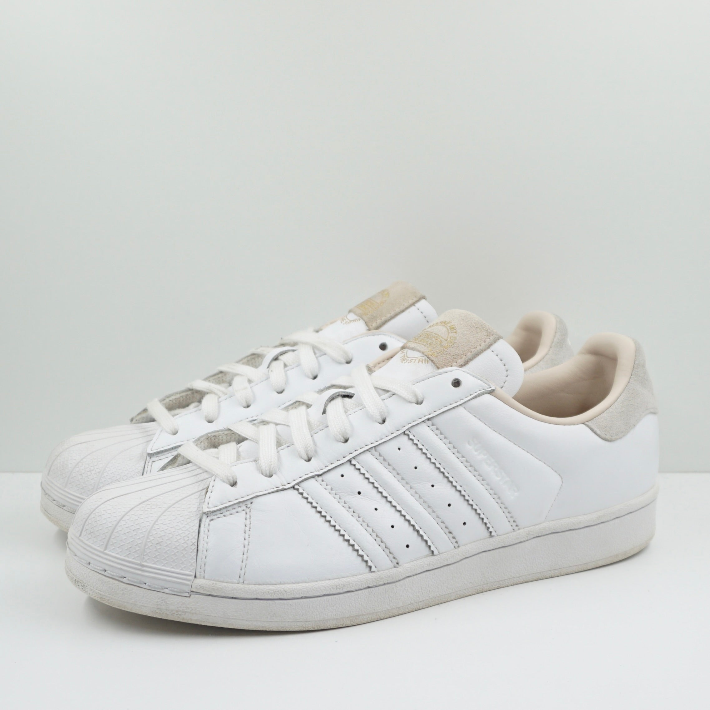 Adidas Superstar Home Of Classics White Beige