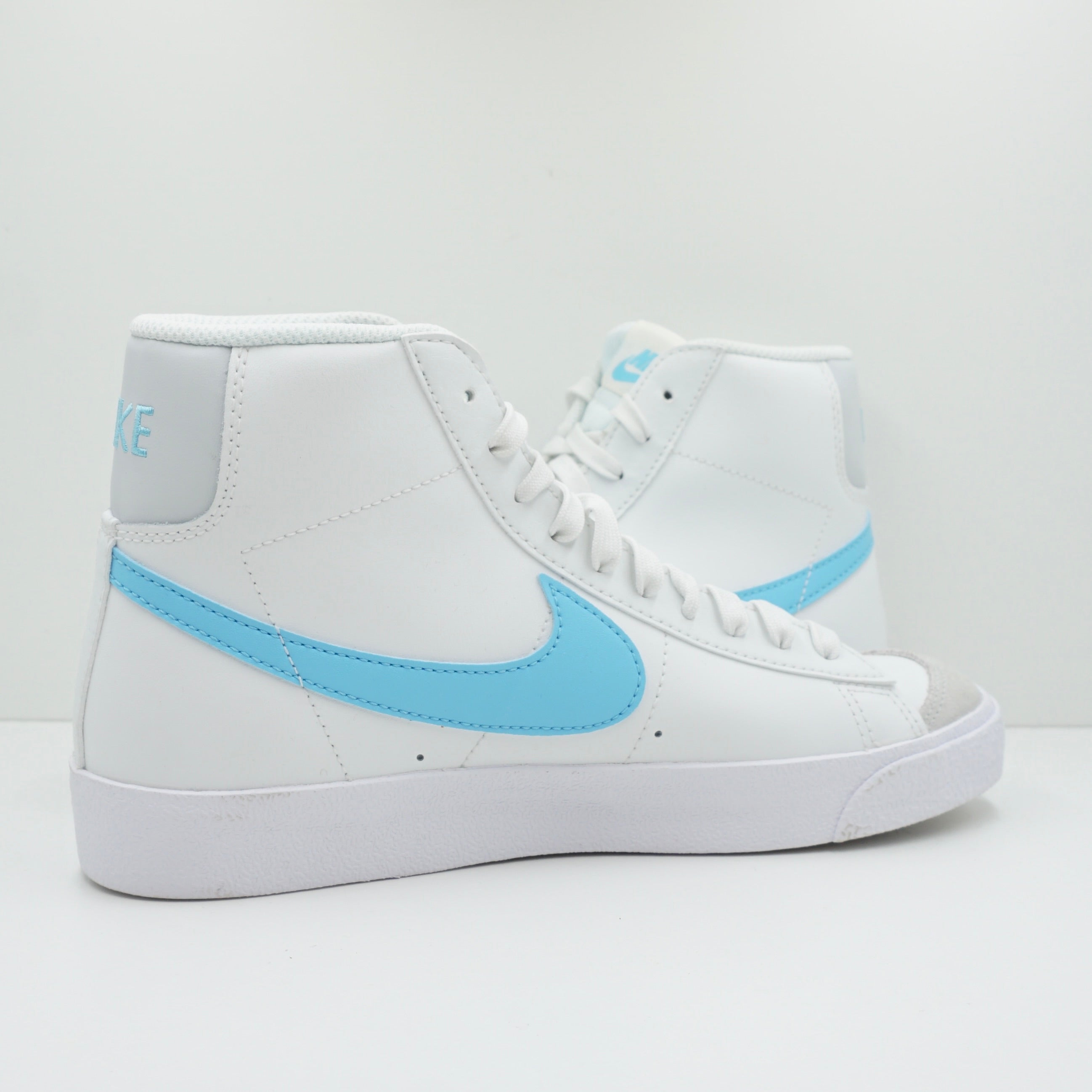 Nike Blazer Mid '77 Summit White Aquarius Blue (GS)