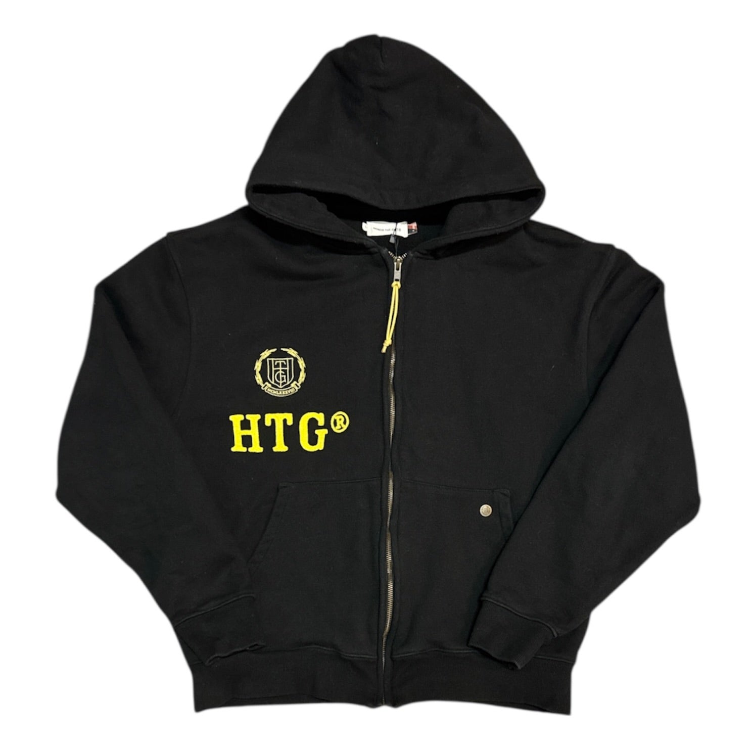 Honor The Gift Neighborhood Black Zip Hoodie