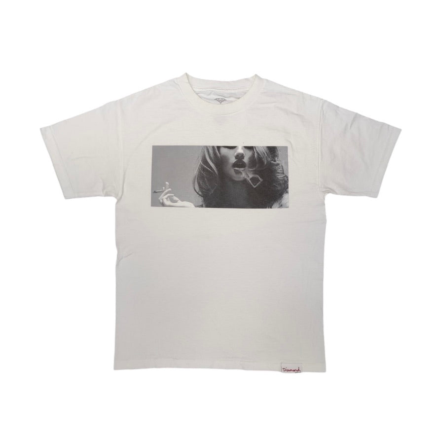 Diamond Supply Co Smoking White Tshirt