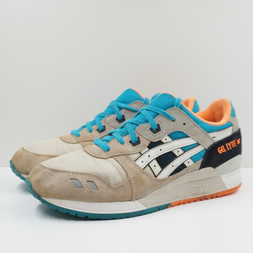 Asics Gel Lyte III Grey Orange