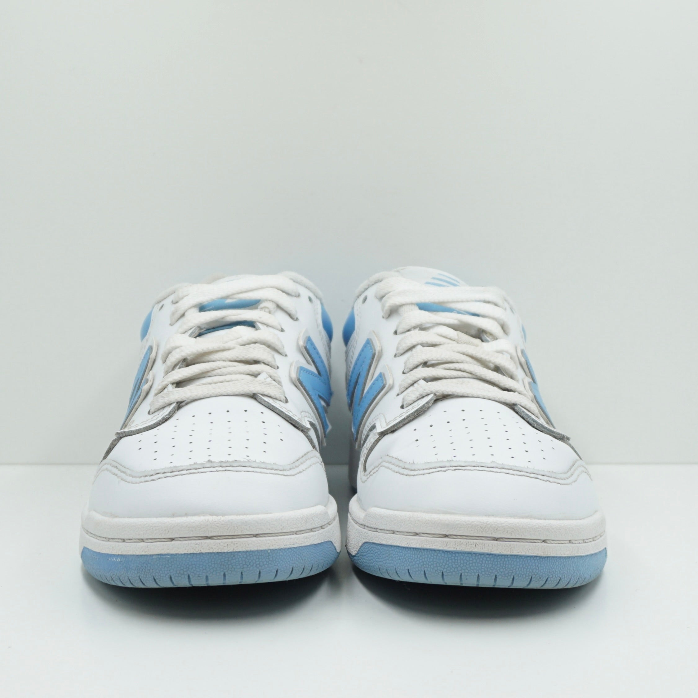 New Balance 480 UNC White Team Carolina Light Aluminum