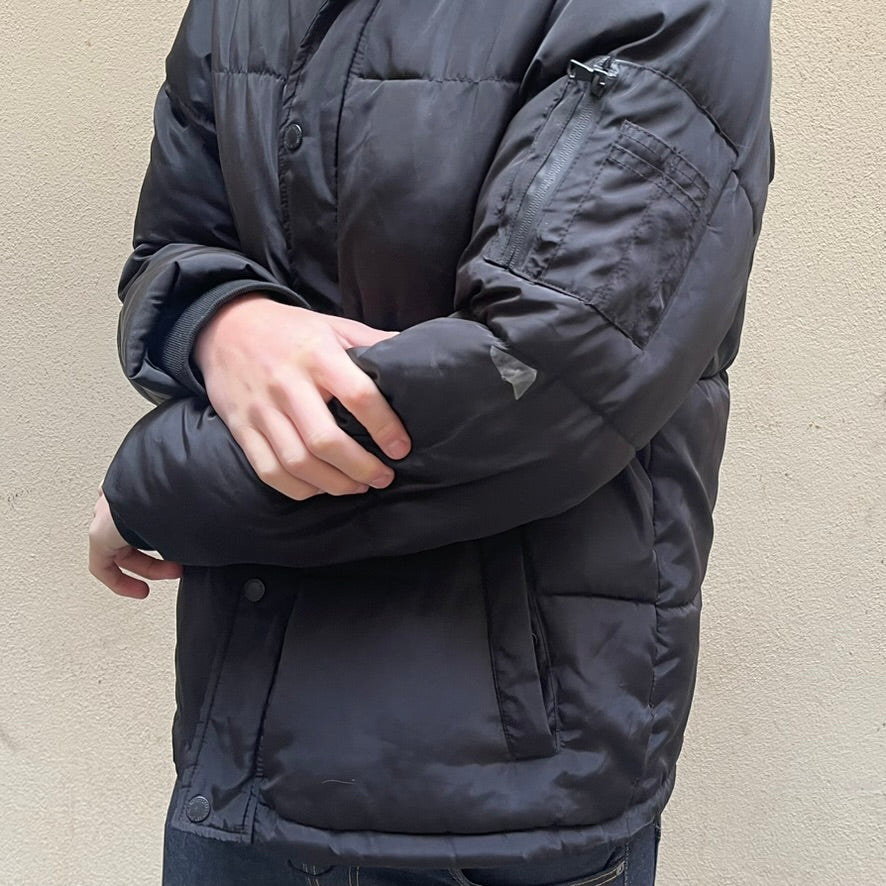 Sweet Sktbs Black Puffer Jacket
