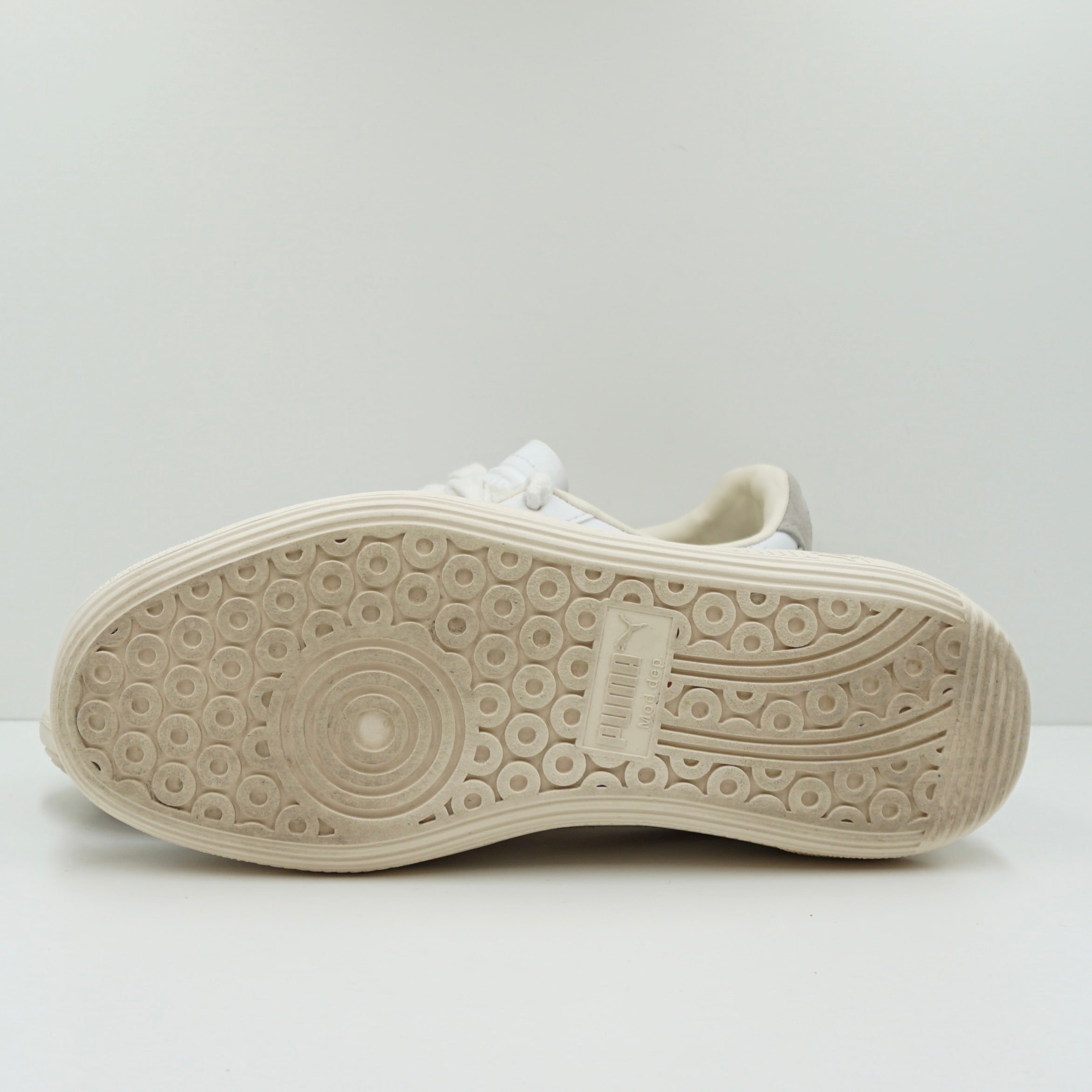 Puma Palermo Leather White Cool Light Grey