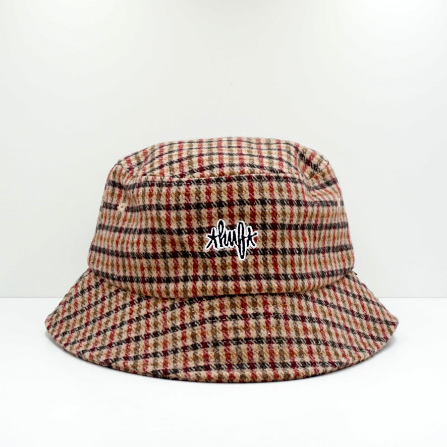 HUF Watson Tweed Bucket Brown