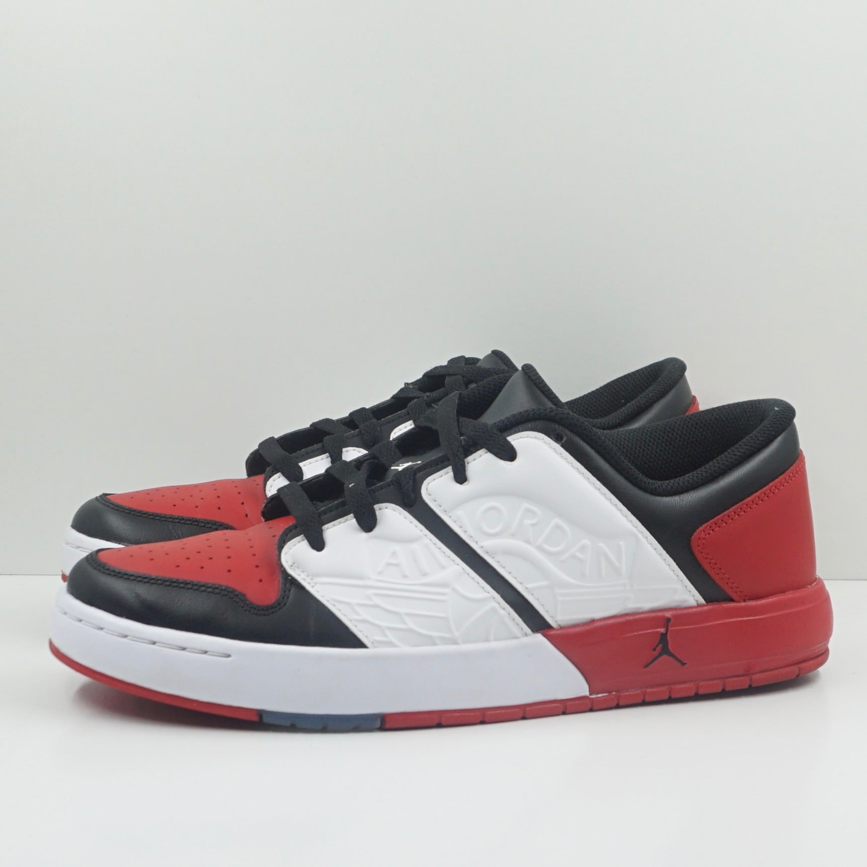 Jordan Nu Retro 1 Low Varsity Red Black