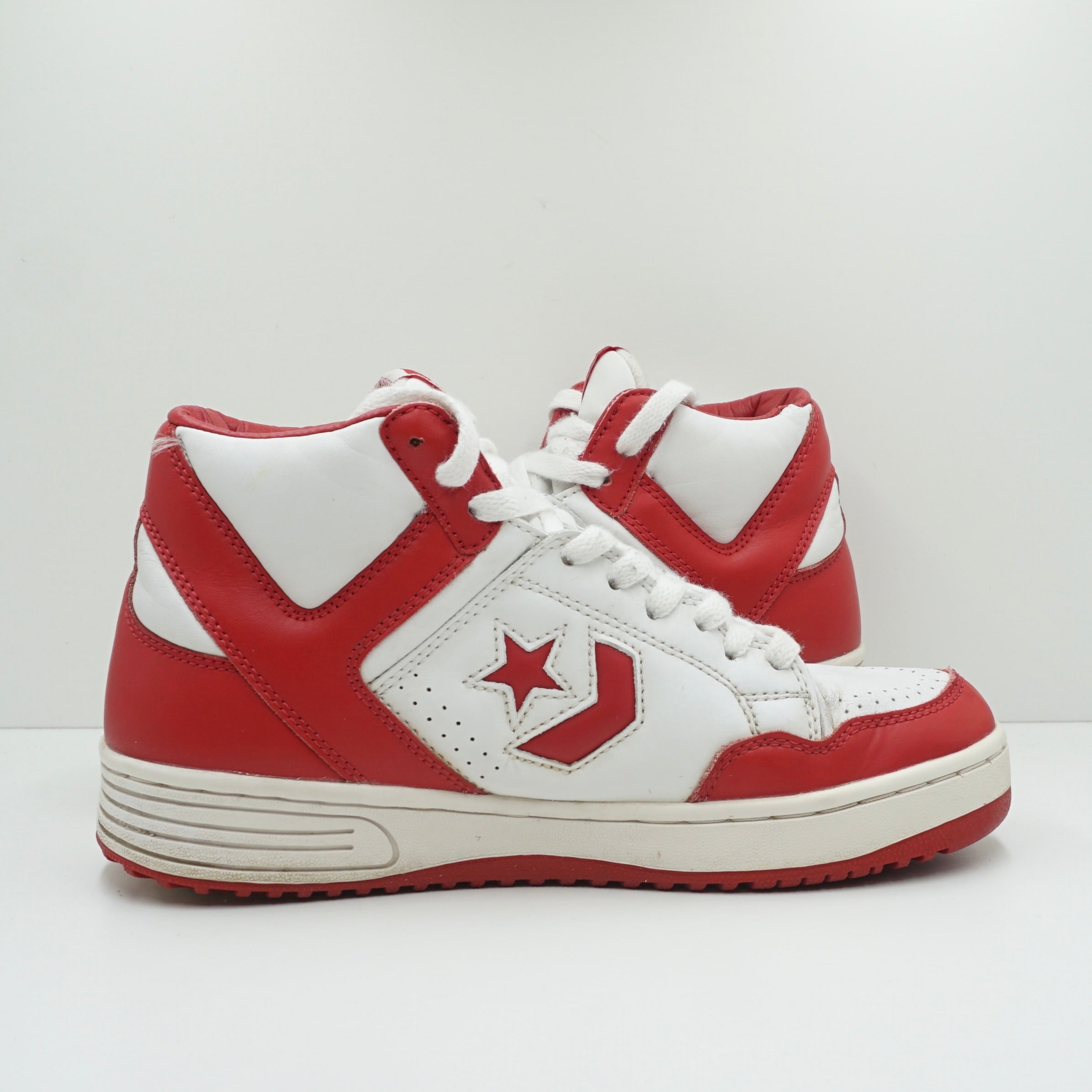 Converse Weapon 86 Mid Red White