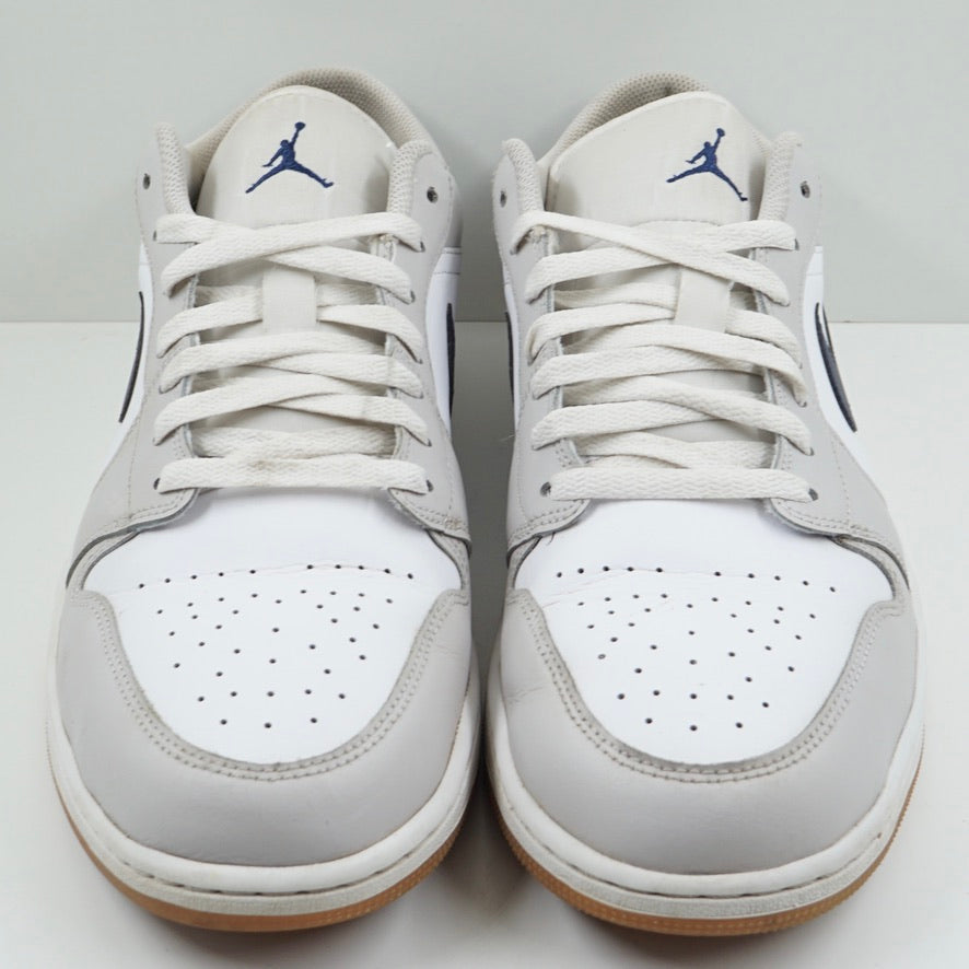 Jordan 1 Low Midnight Navy Neutral Grey
