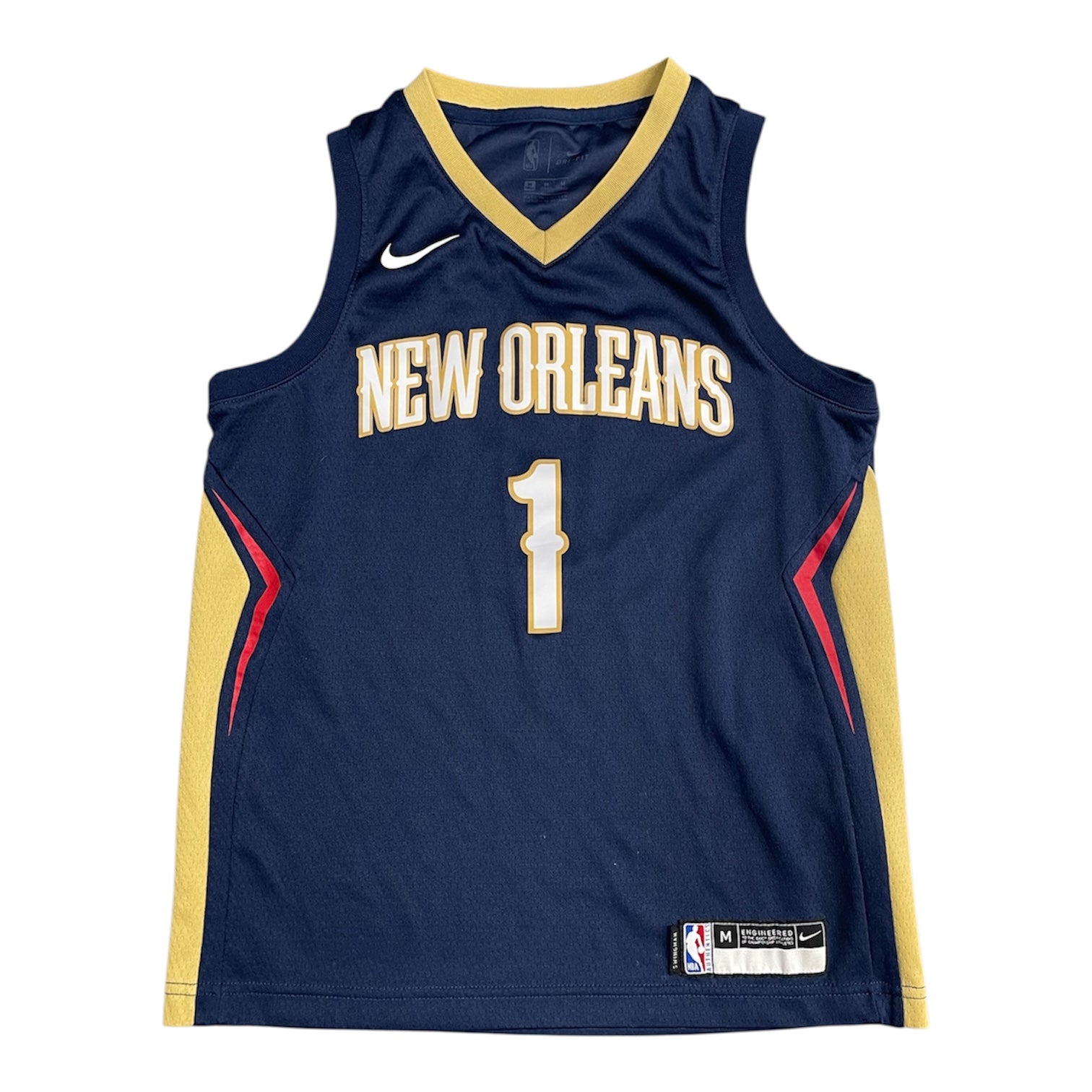 Nike New Orleans Pelicans Zion Williamson #1 Swingman Basketball Jersey (Youth)