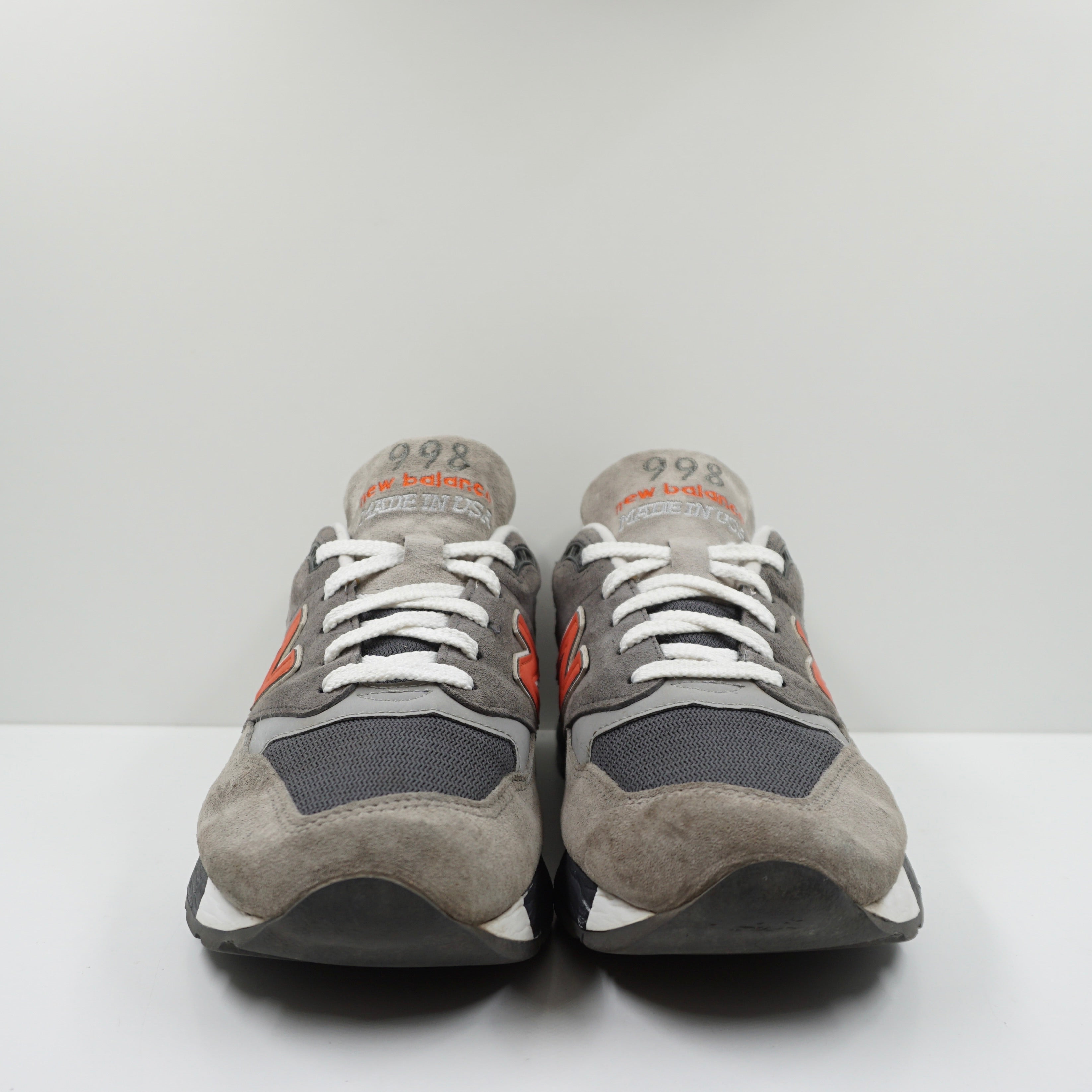 New balance 998 grey orange on sale