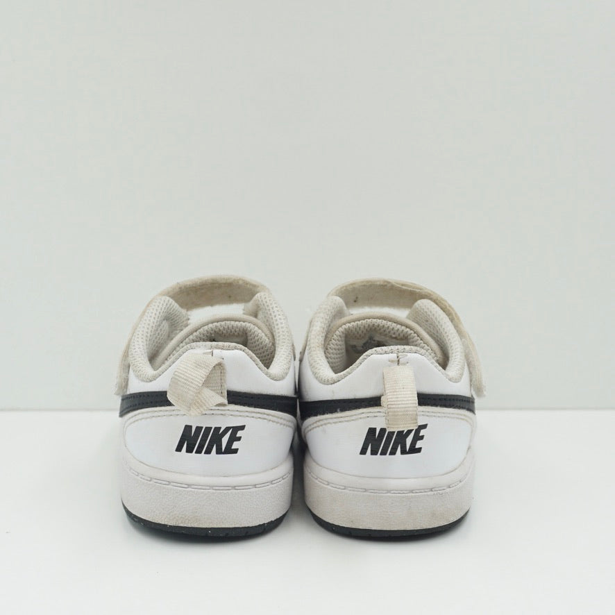 Nike Court Borough Low Recraft White Black Swoosh (TD)