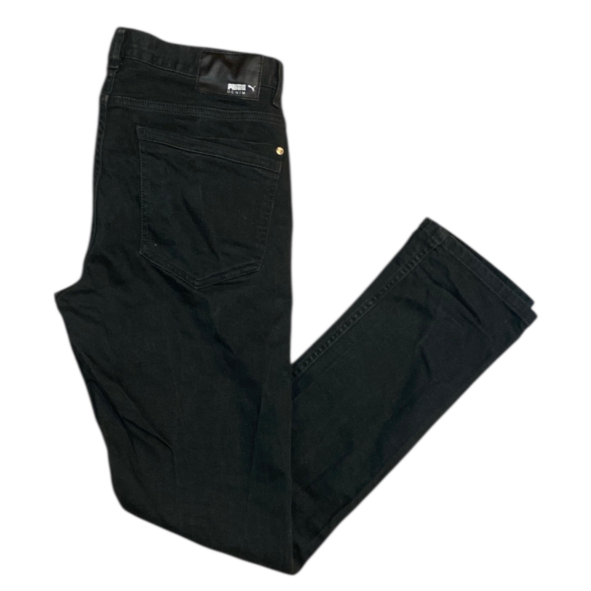 Puma Denim Slim Fit Black Jeans