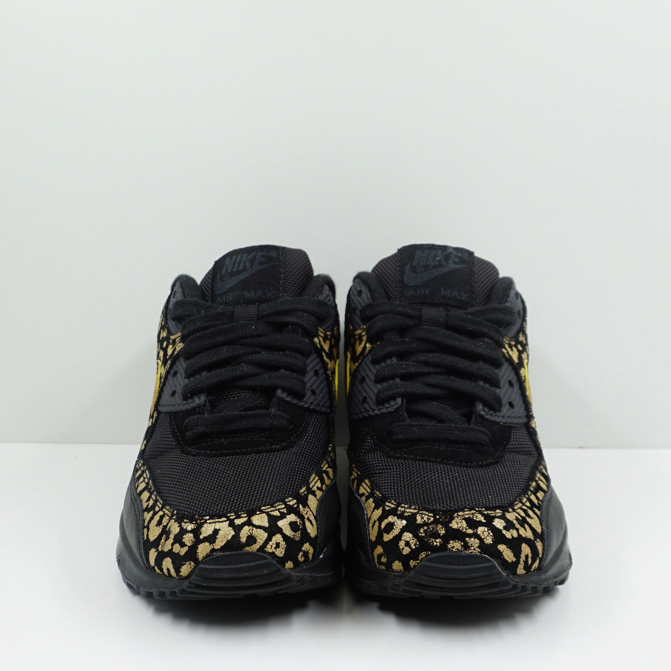 Nike Air Max 90 Black Gold Leopard