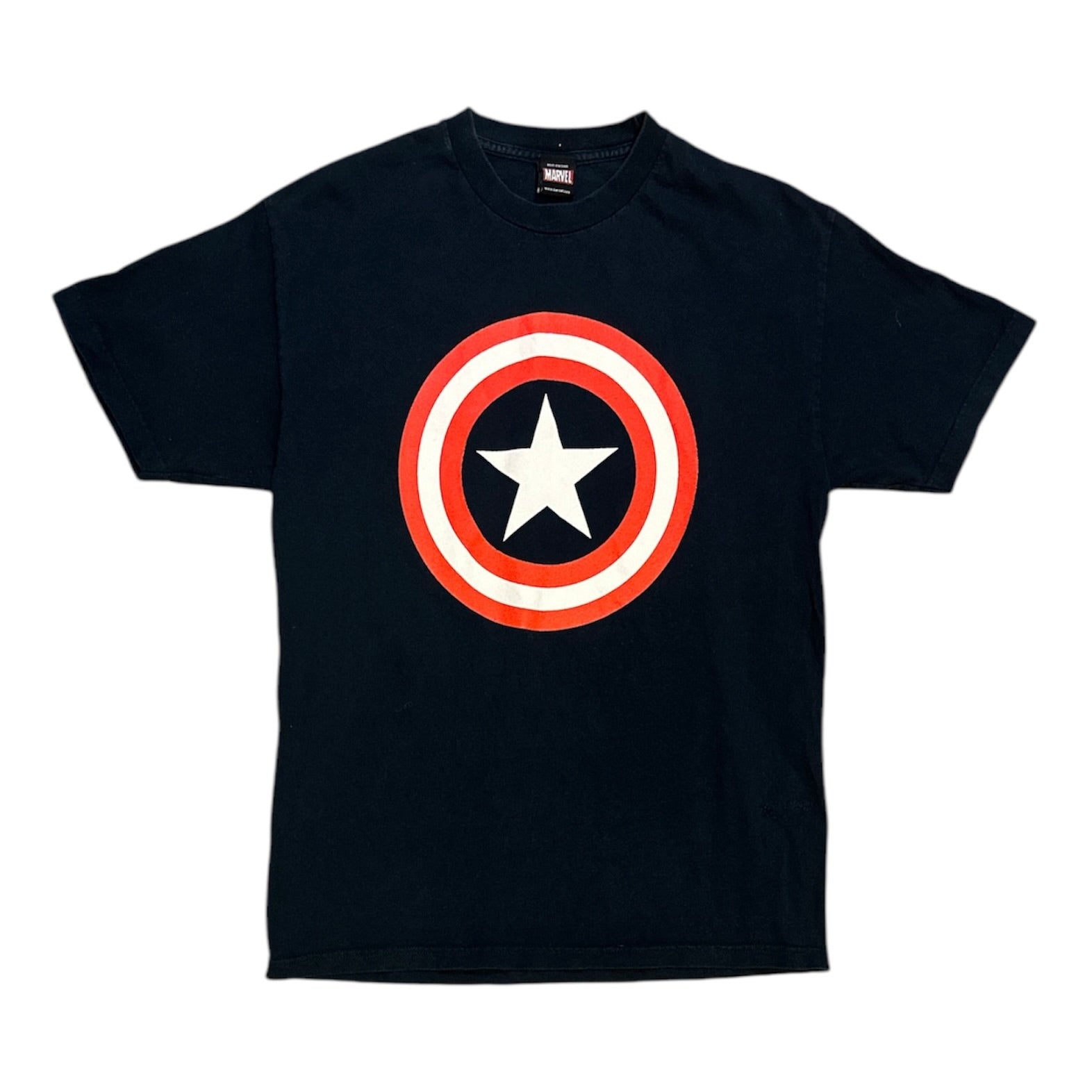 Marvel Captain America Shield Navy Tshirt