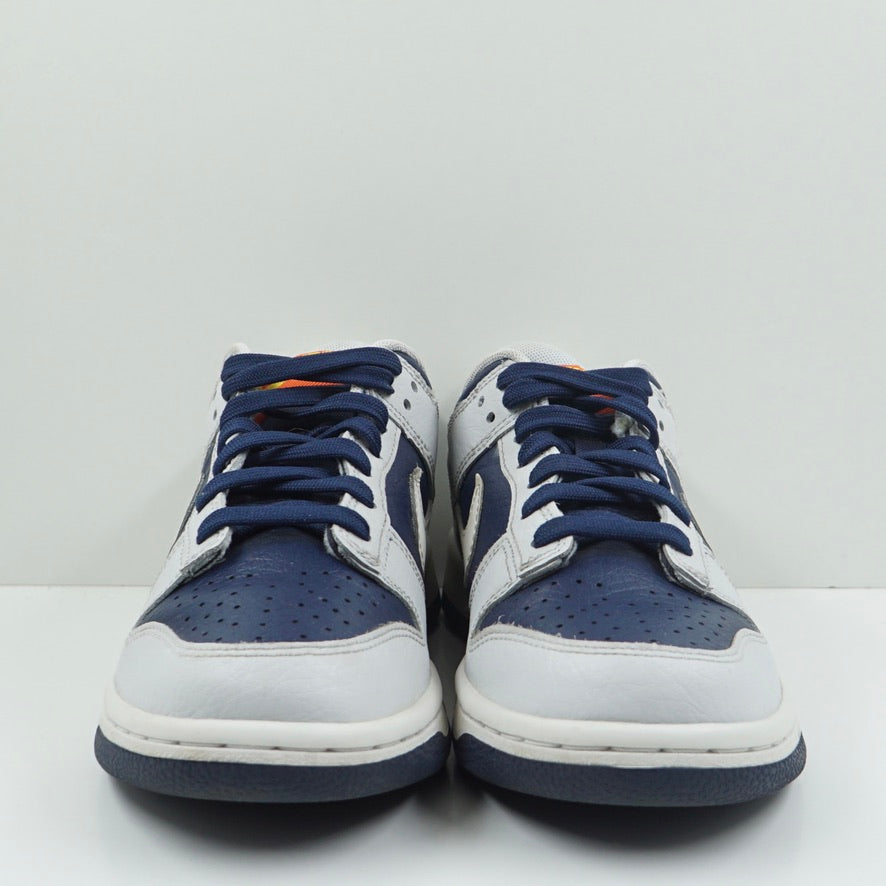 Nike Dunk Low UV Reactive Photon Dust Midnight Navy (GS)