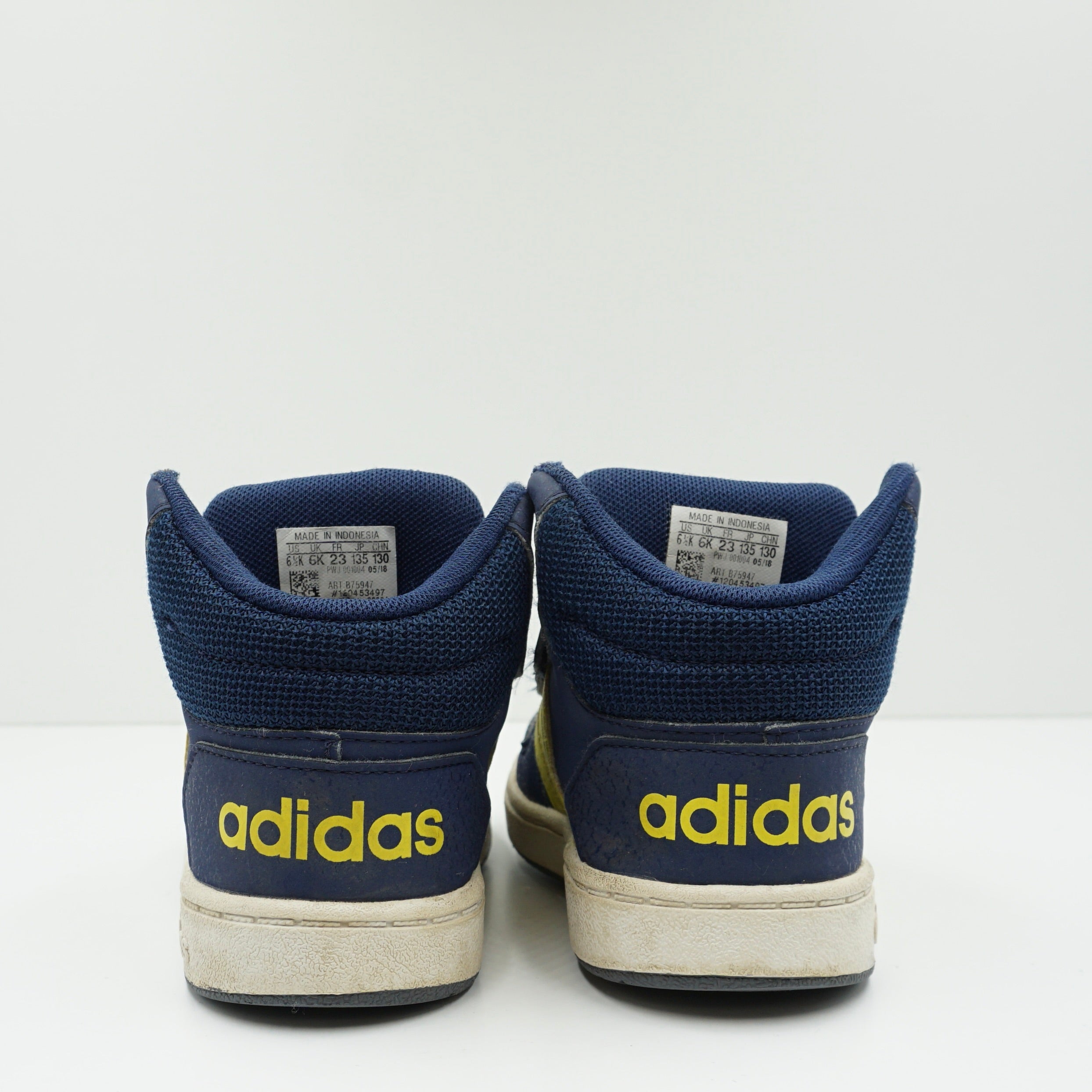 Adidas Hoops Mid Blue Toddler