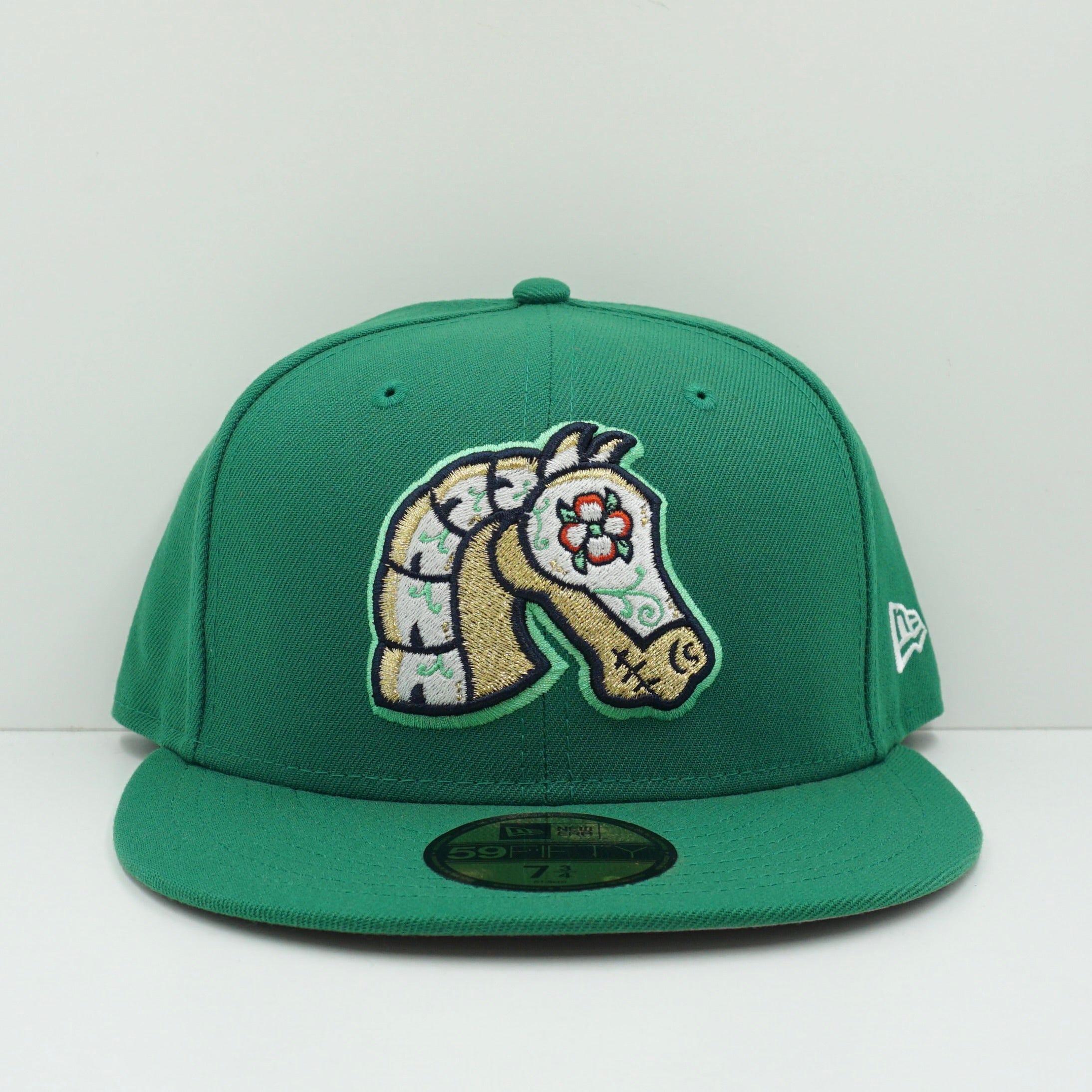 New Era Charlotte Knights Green Fitted Cap