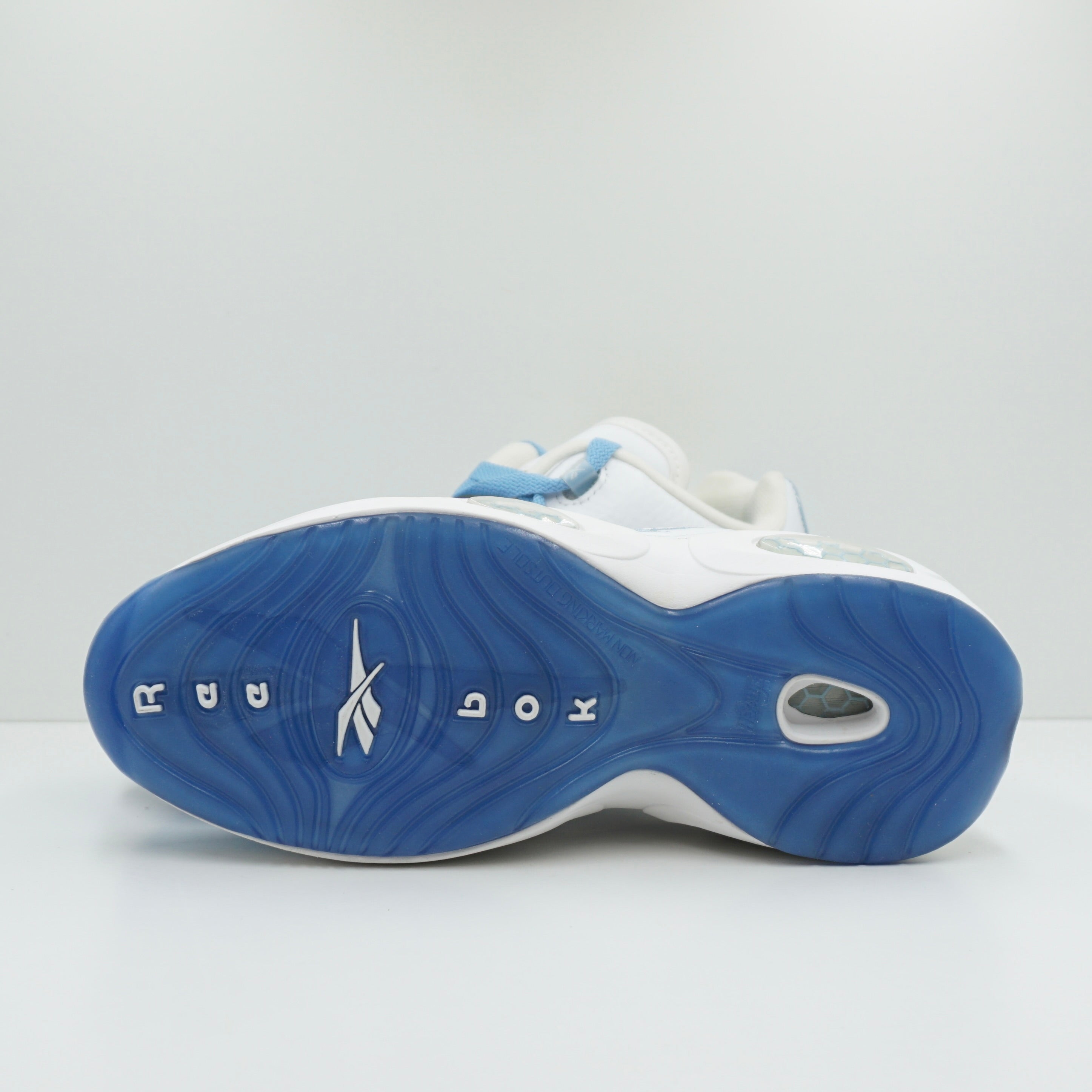 Reebok Question Low Patent Toe Carolina (GS)