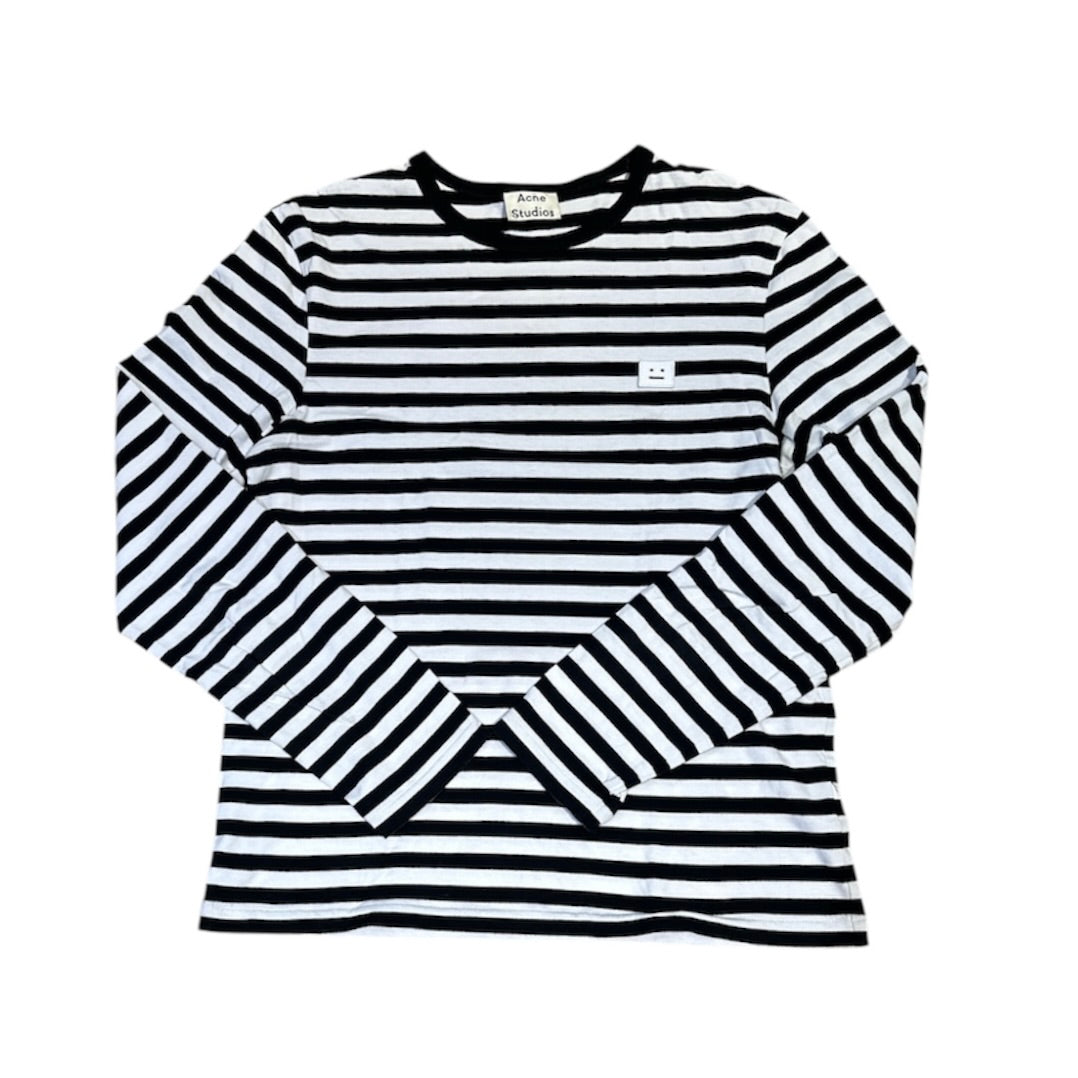 Acne Studios Tage Stripes Black White Long Sleeve