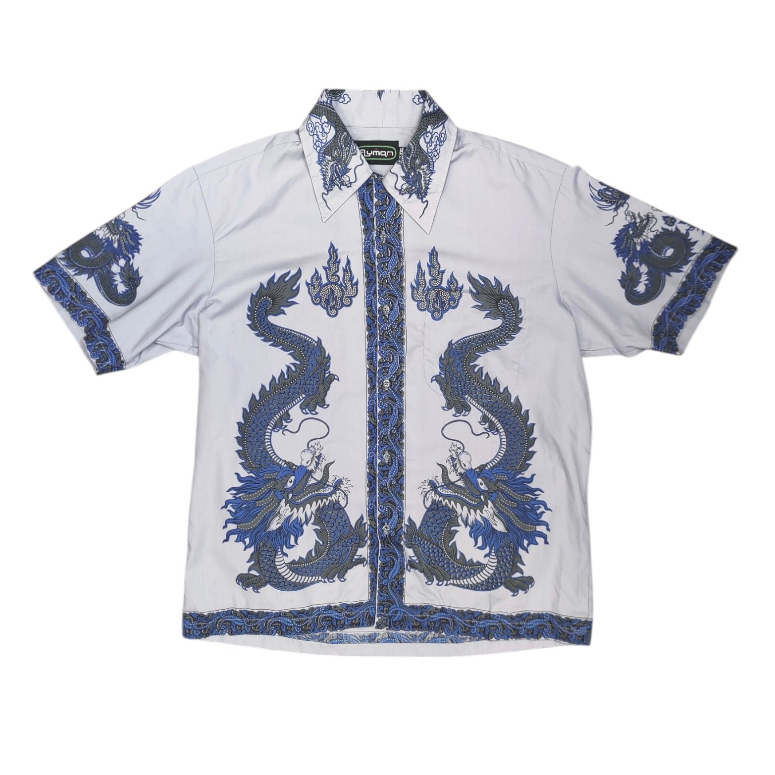Flyman Blue Dragon Short Sleeve Shirt